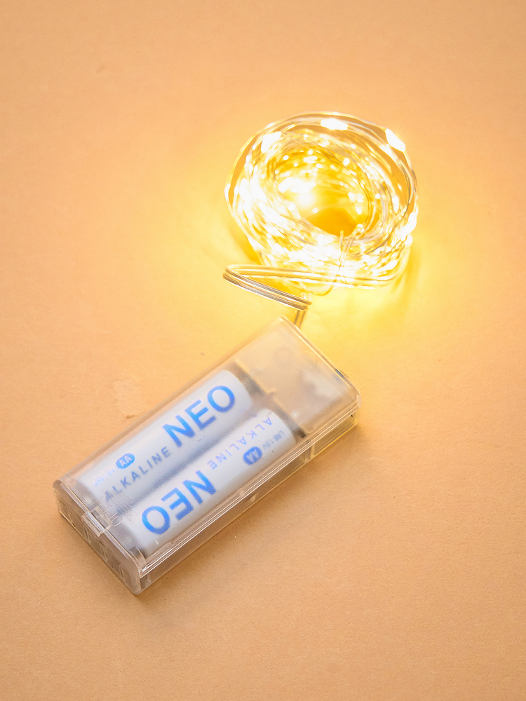 Интерьерная гирлянда 100 LED ~10 м (теплый свет)