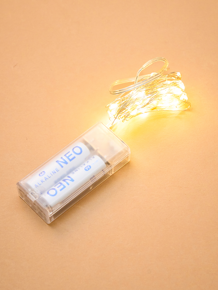 인테리어 미니 LED 50구 약 5 m(전구색)