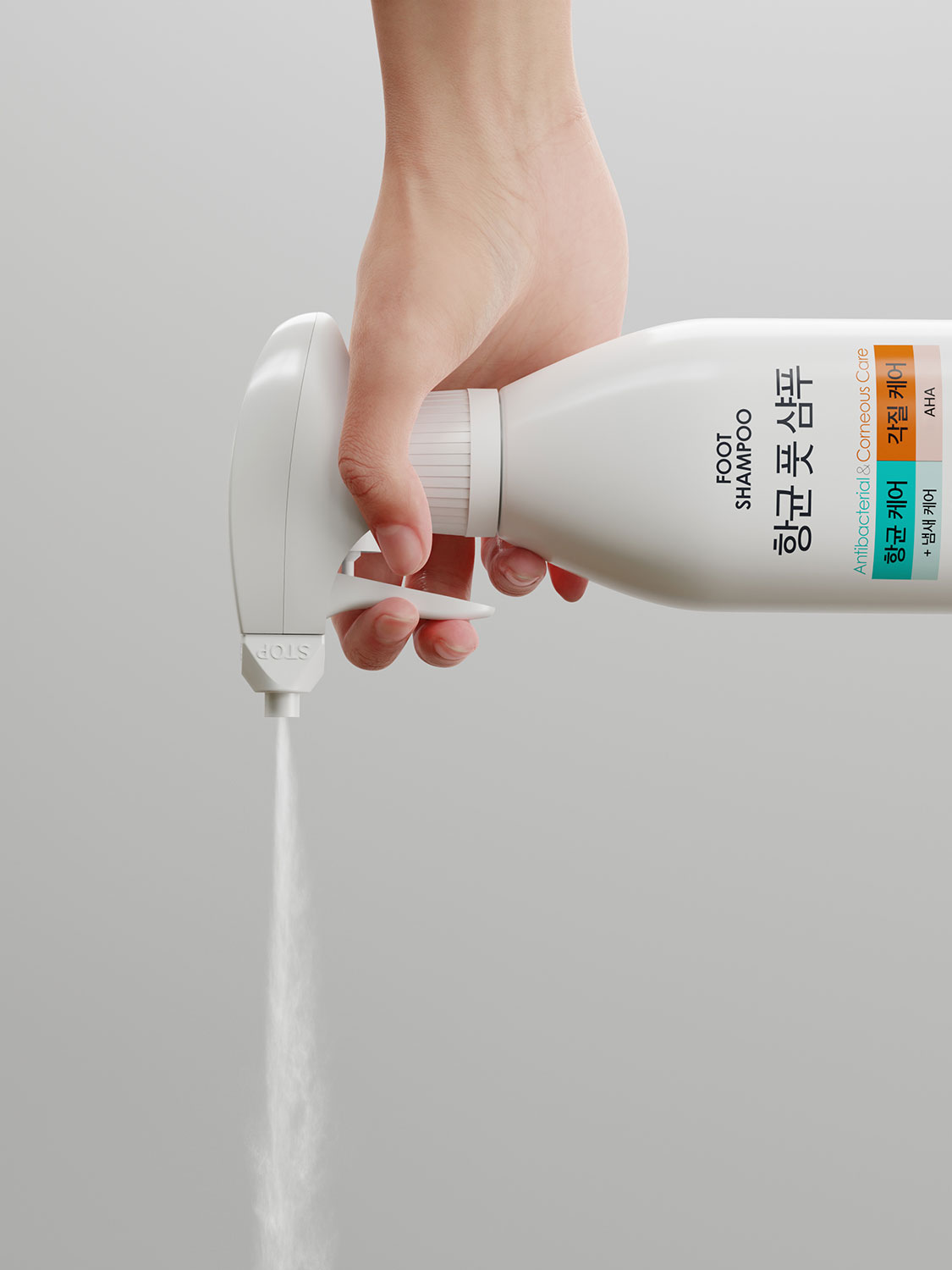 랩신 항균 풋샴푸 410ml