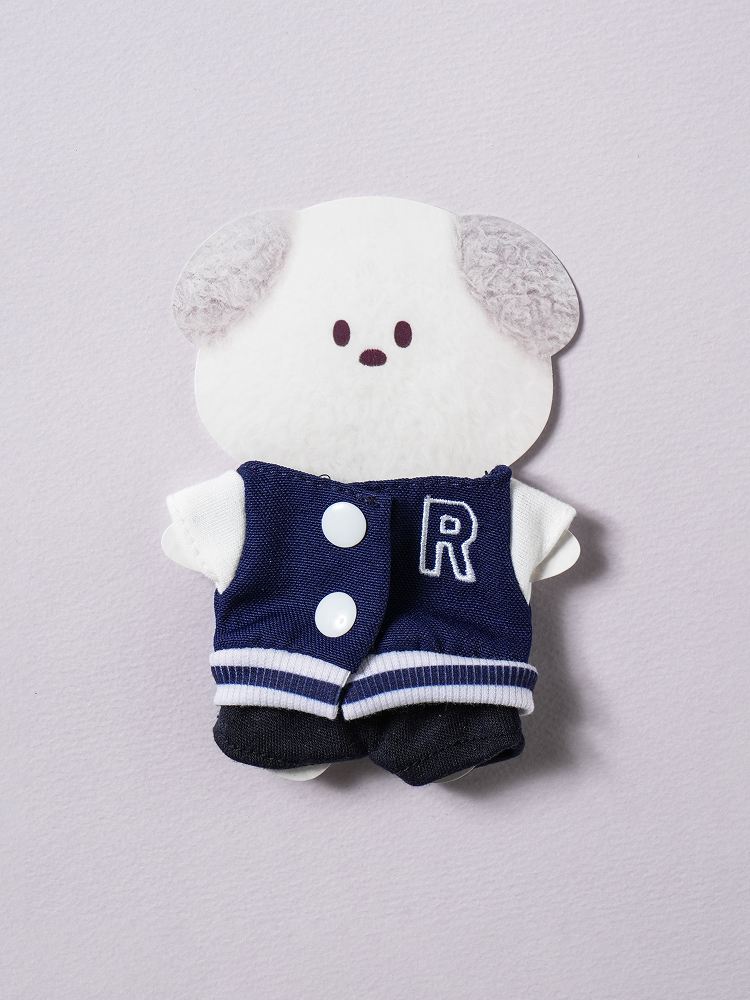 Doll DIY Sports Baseball Jacket & Pants Set