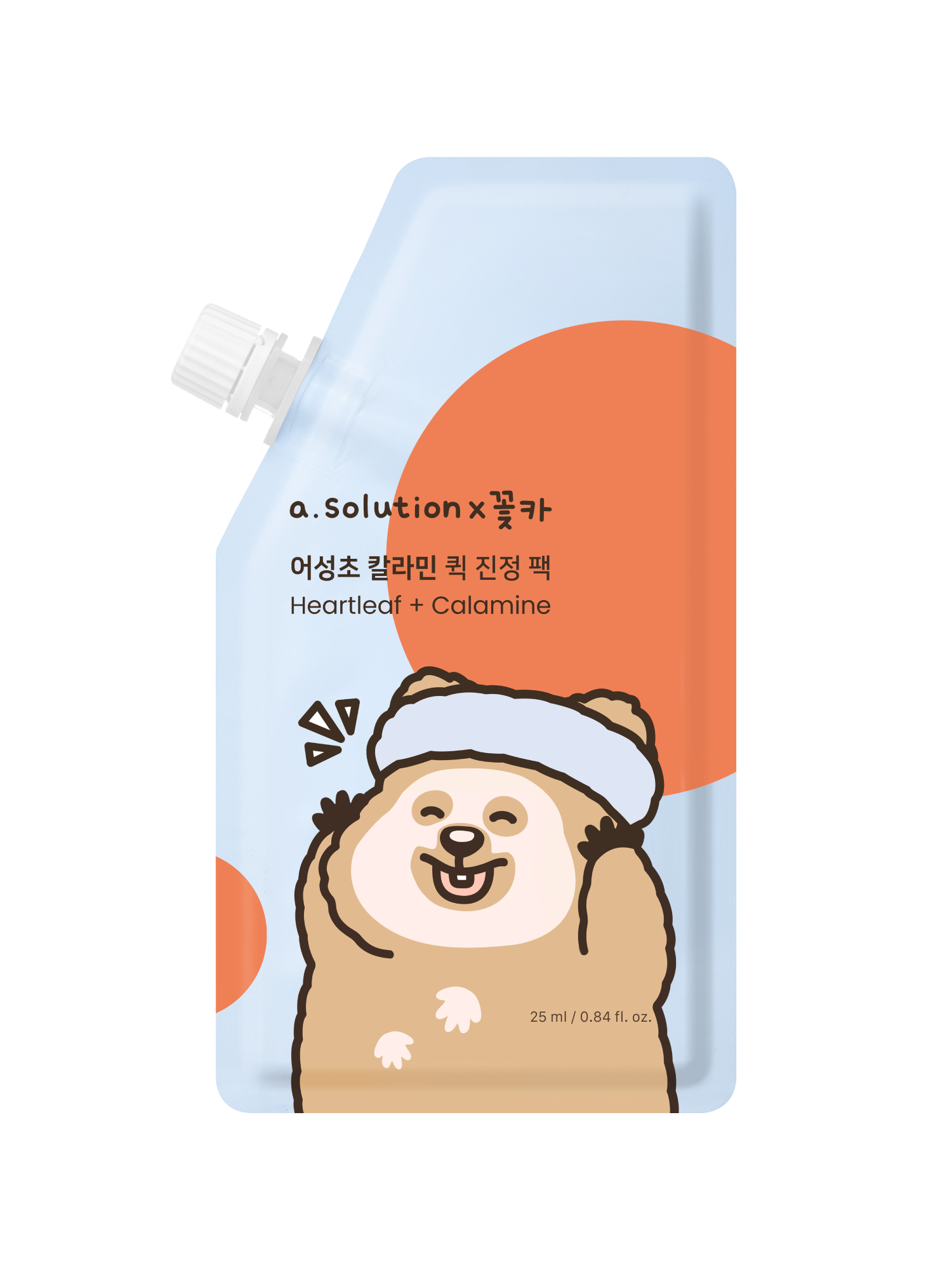 에이솔루션 어성초칼라민 퀵진정팩 25 ml X꽃카