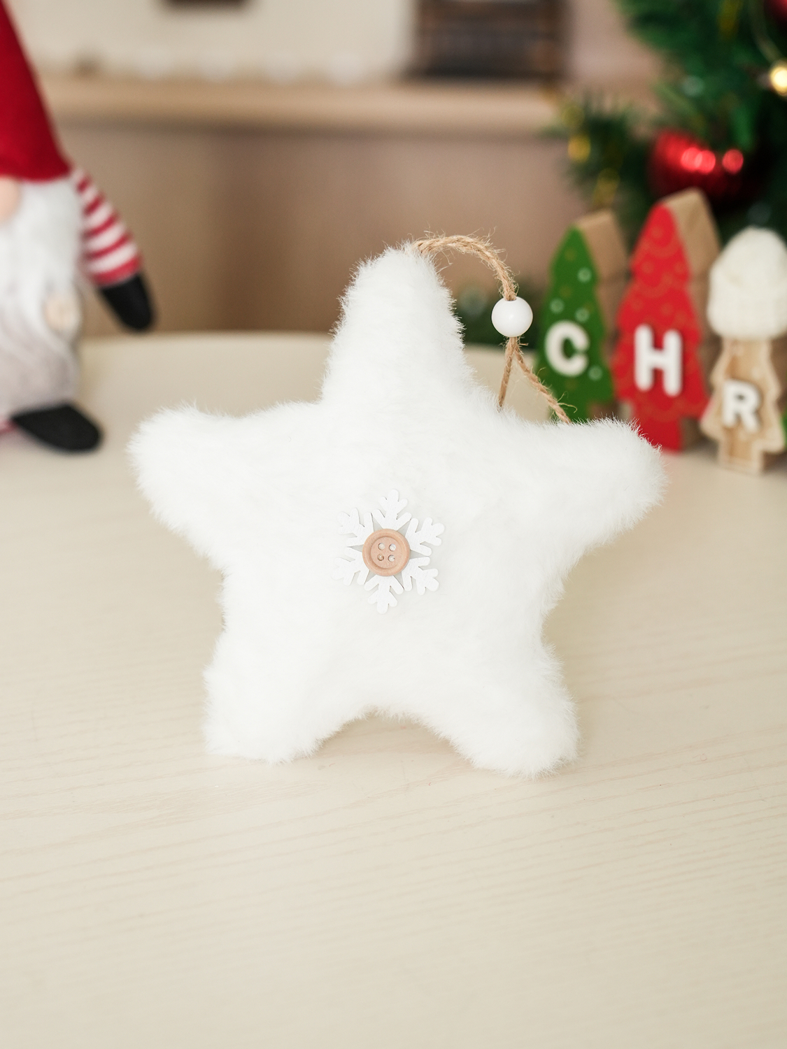 Украшение подвесное Белая звезда Christmas@Home