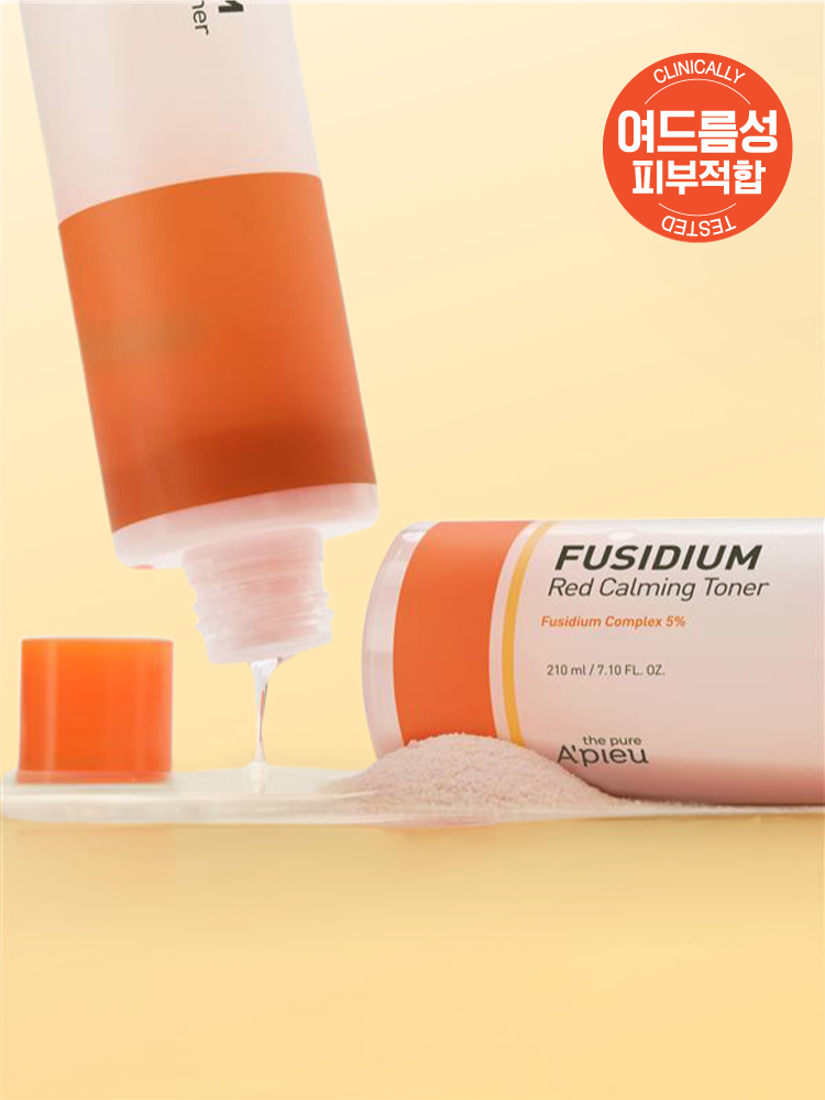 어퓨 더퓨어 후시디움 레드 진정 토너 210 ml