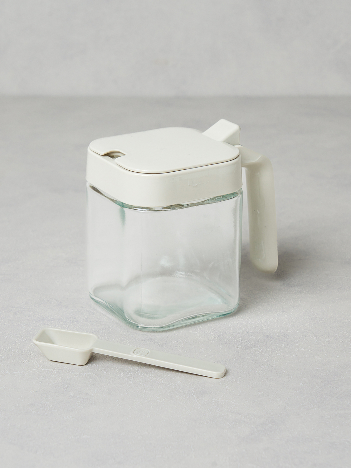 유리 양념통 290 ml 스푼 포함