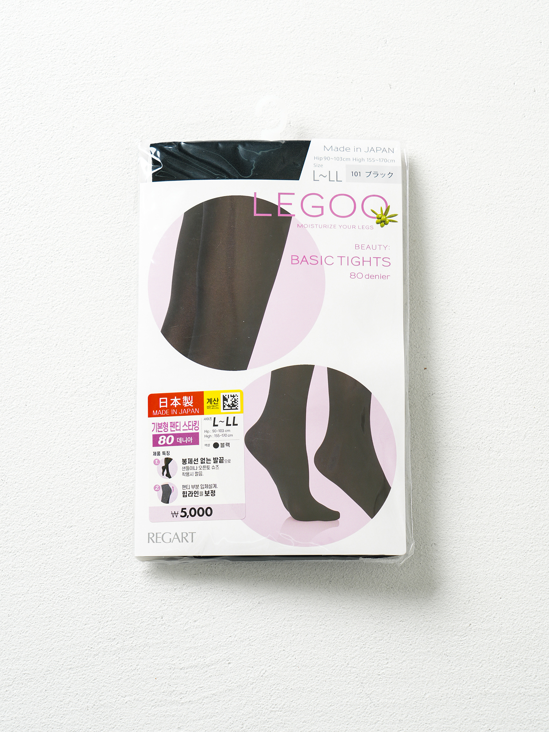 Колготки Legart черные L~LL(XL) 80D