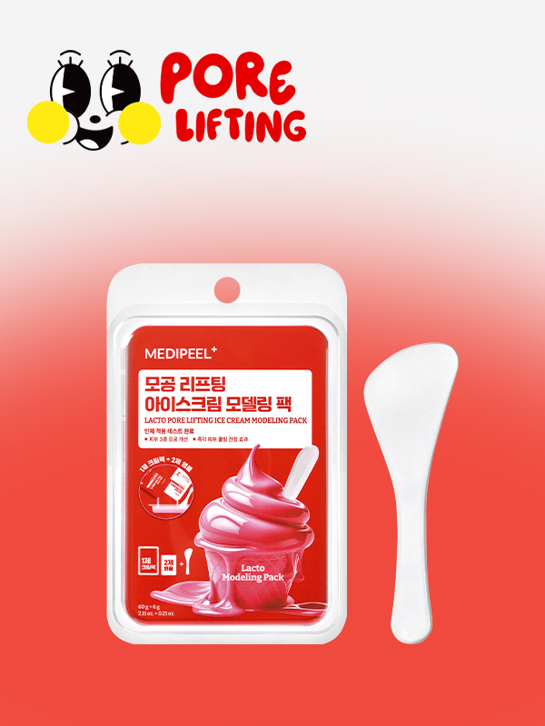메디필 락토 모공리프팅 아이스크림 모델링팩 60 g + 6 g