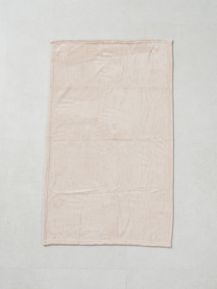 부들부들 솔리드 플란넬 담요 100 X 60 cm 인디핑크