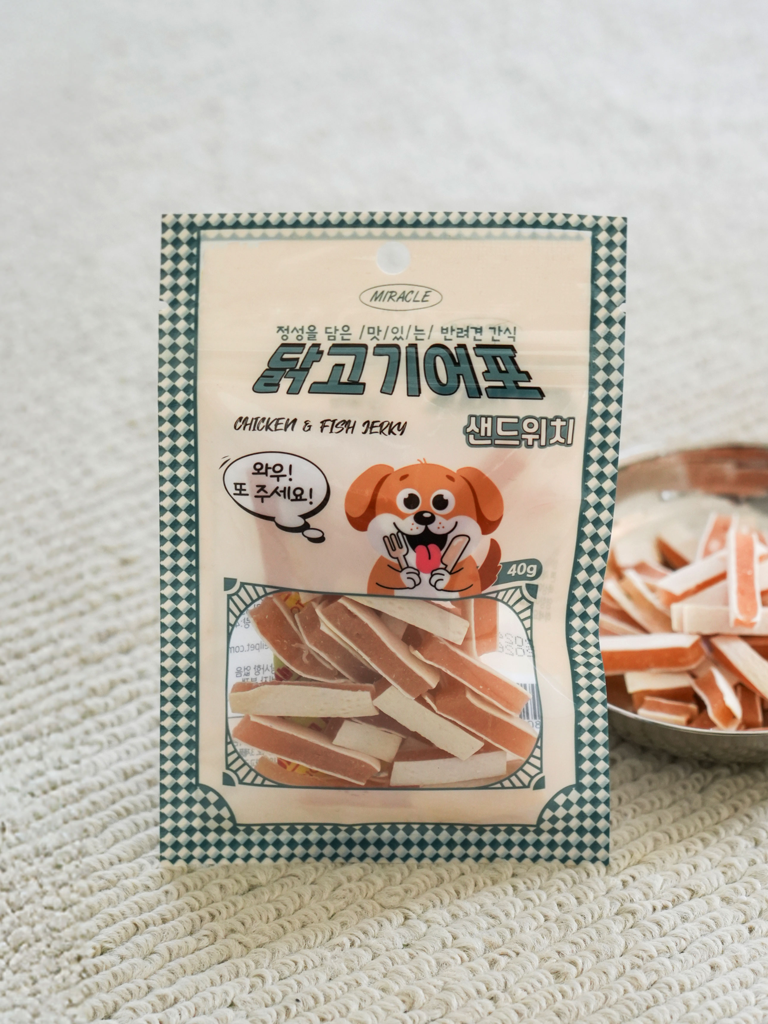 [Pet] Miracle сэндвич с курицей и рыбой 40 г