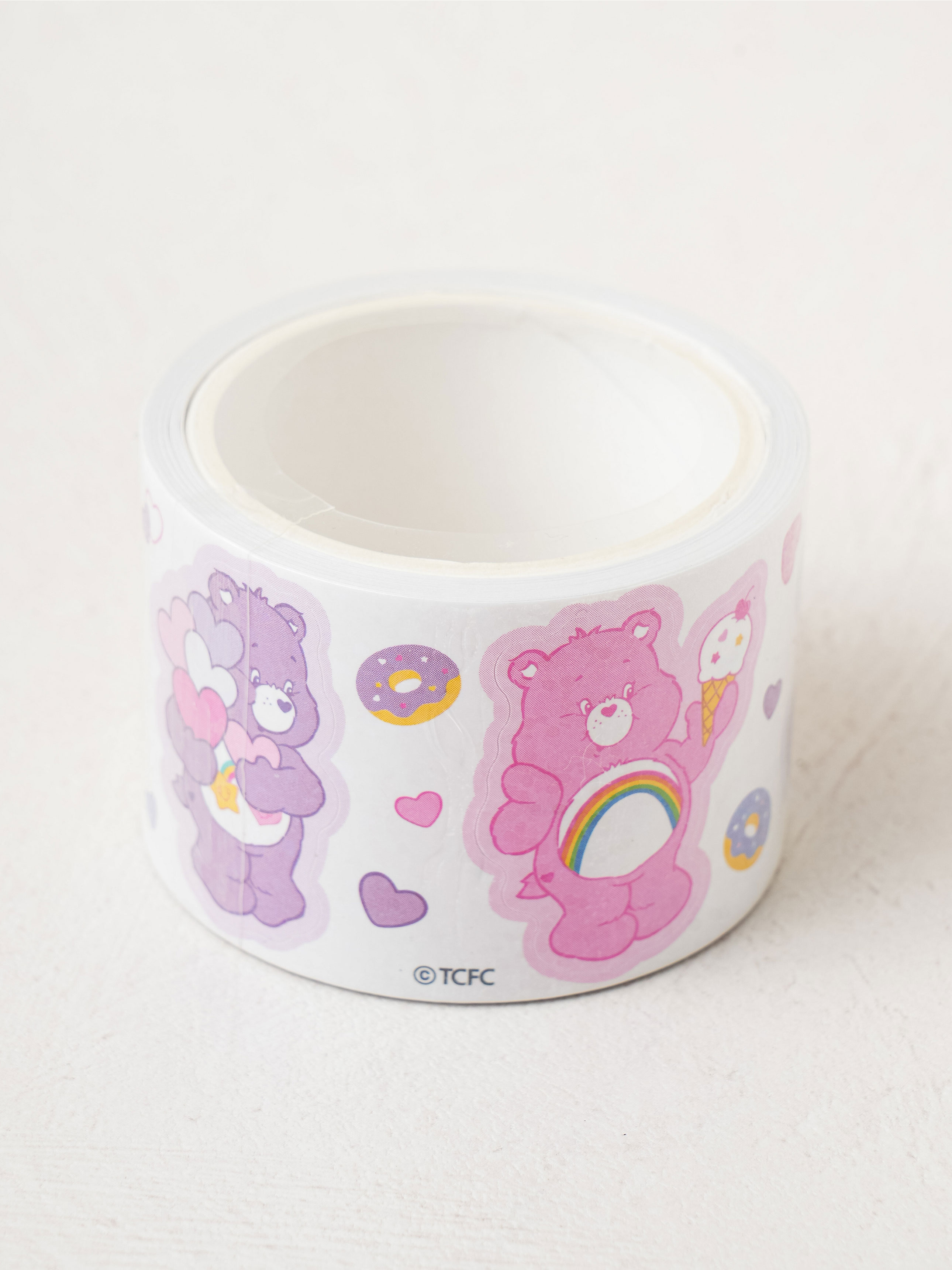 Наклейки Care Bears в рулоне 100 шт.