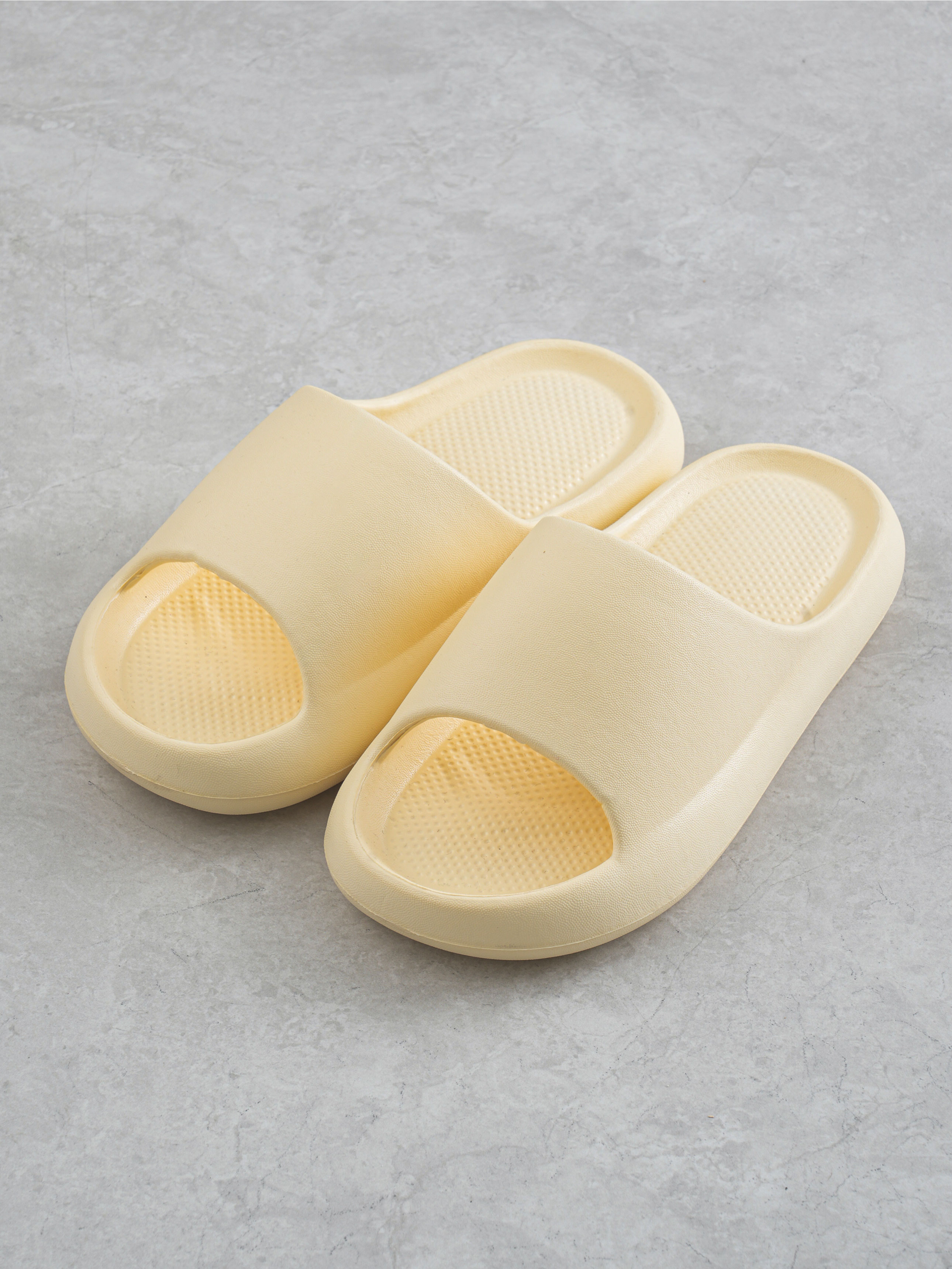 EVA 푹신 쿠션 슬리퍼 230~250 mm 옐로우