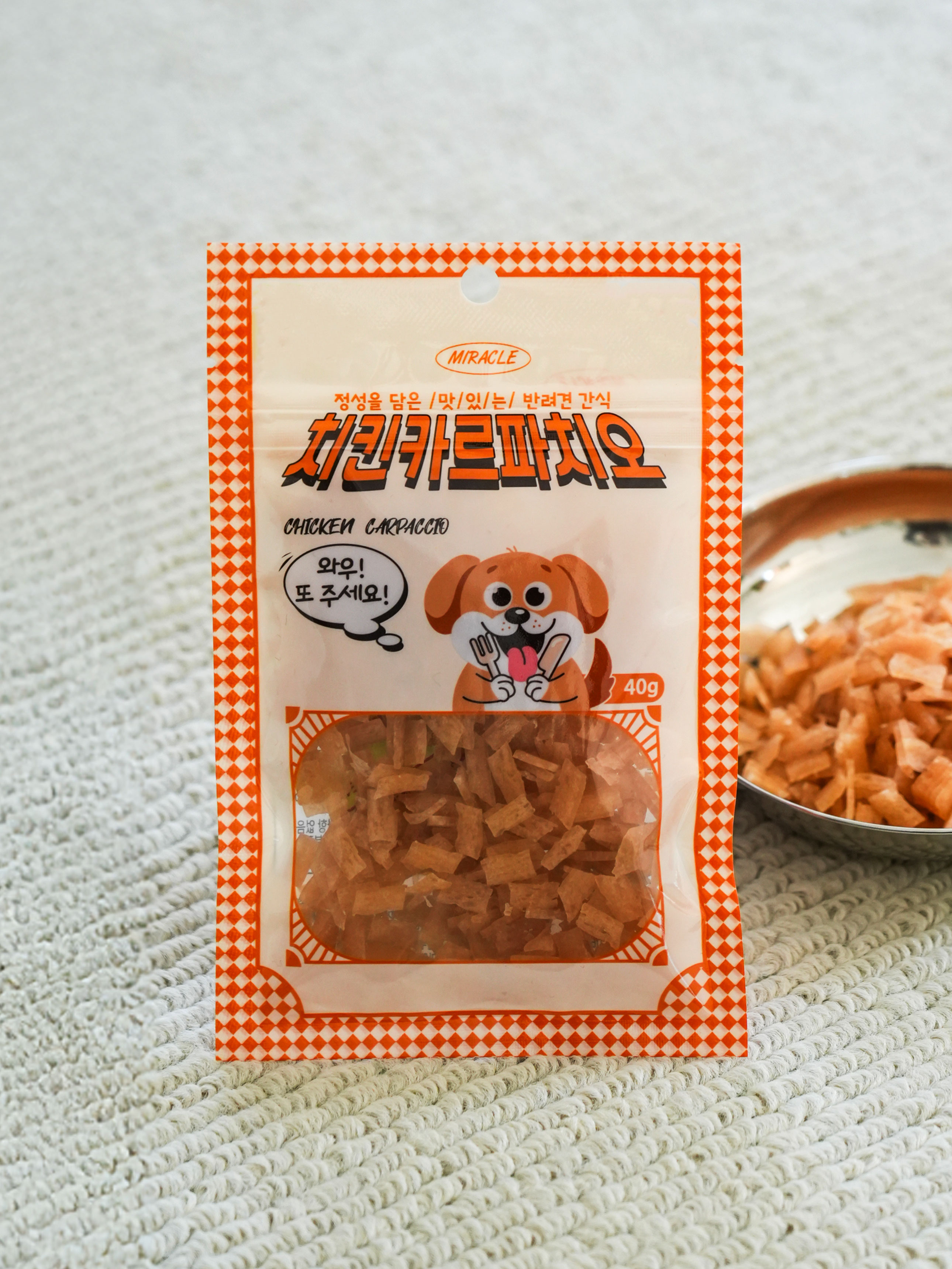 [Пэт] Лакомство Miracle Карпаччо из курицы 40 г