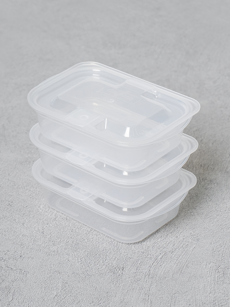 일본제 이지플랩 전자레인지 용기 3개입 200 ml