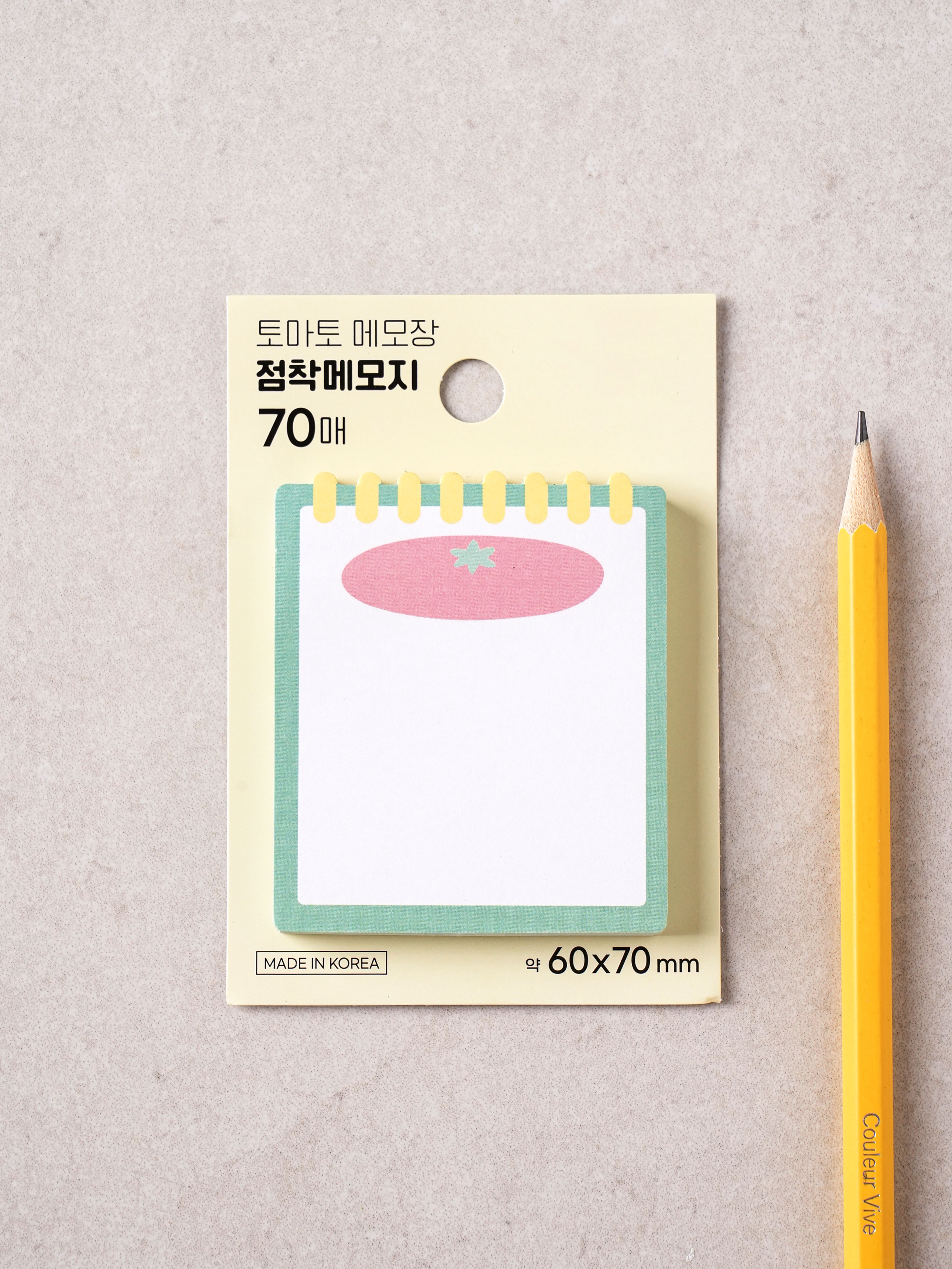 토마토 점착 메모지 70매입