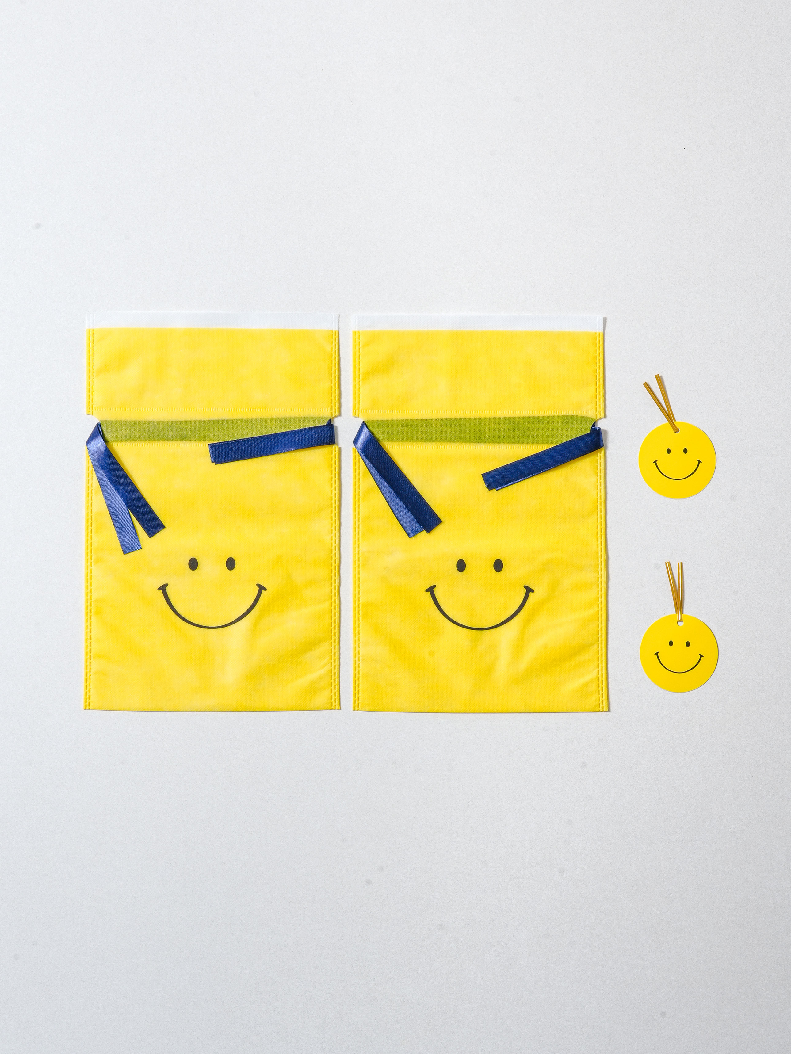 부직포 백 21 X 23 cm 2매입 옐로우