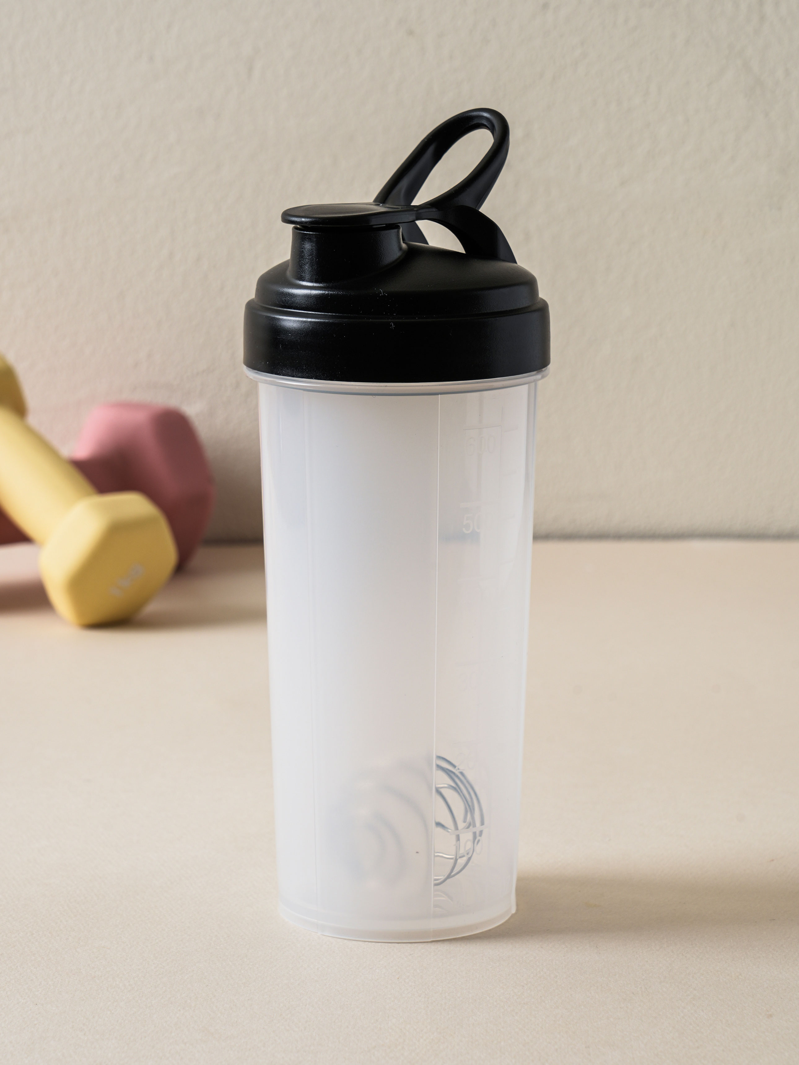 쉐이크 보틀 600 ml 블랙