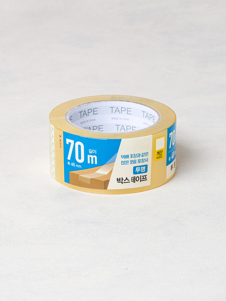 투명 박스 테이프 48 mm X 70 m