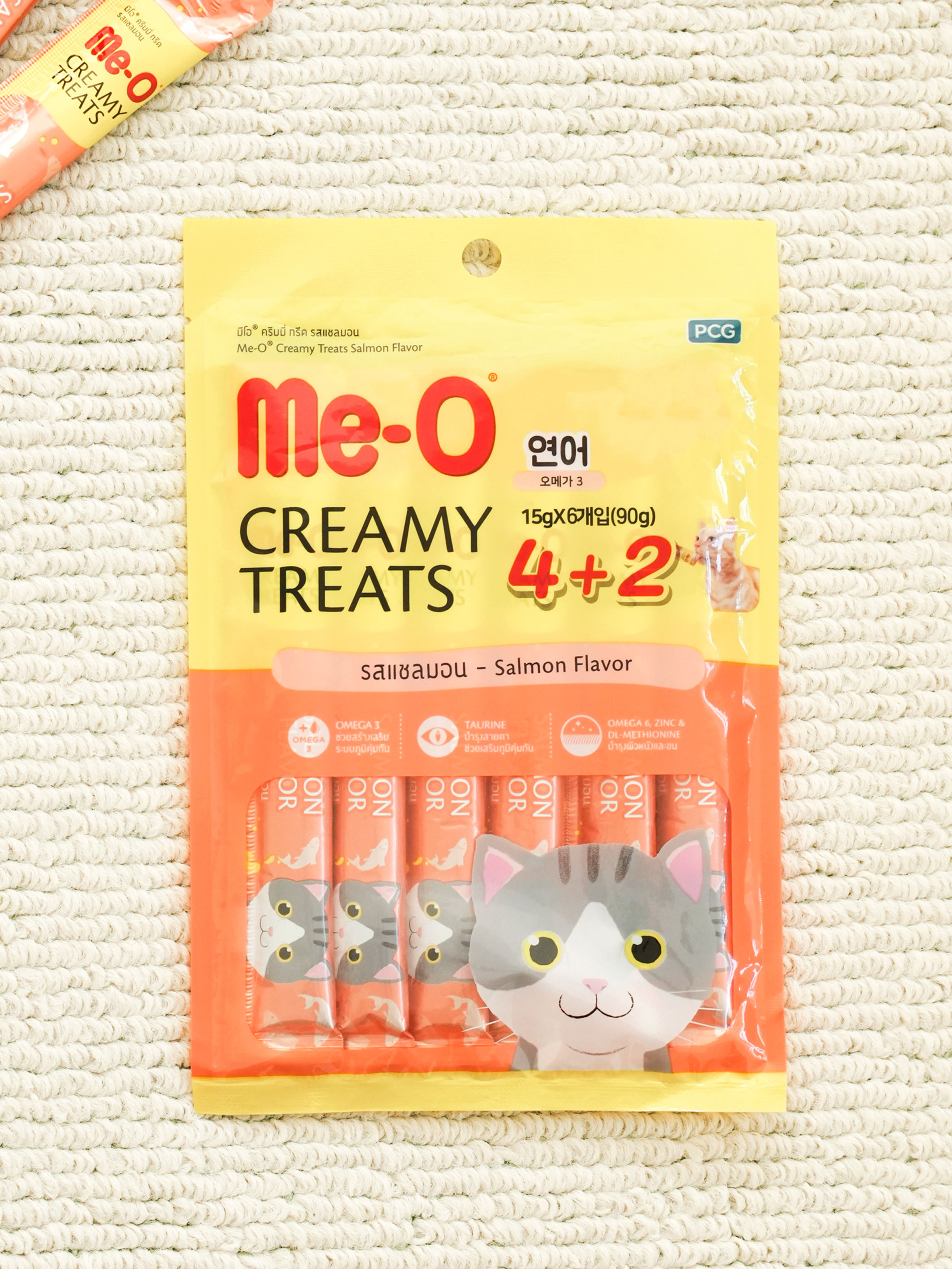 [펫] 미오크리미 15 g X 6개입 연어
