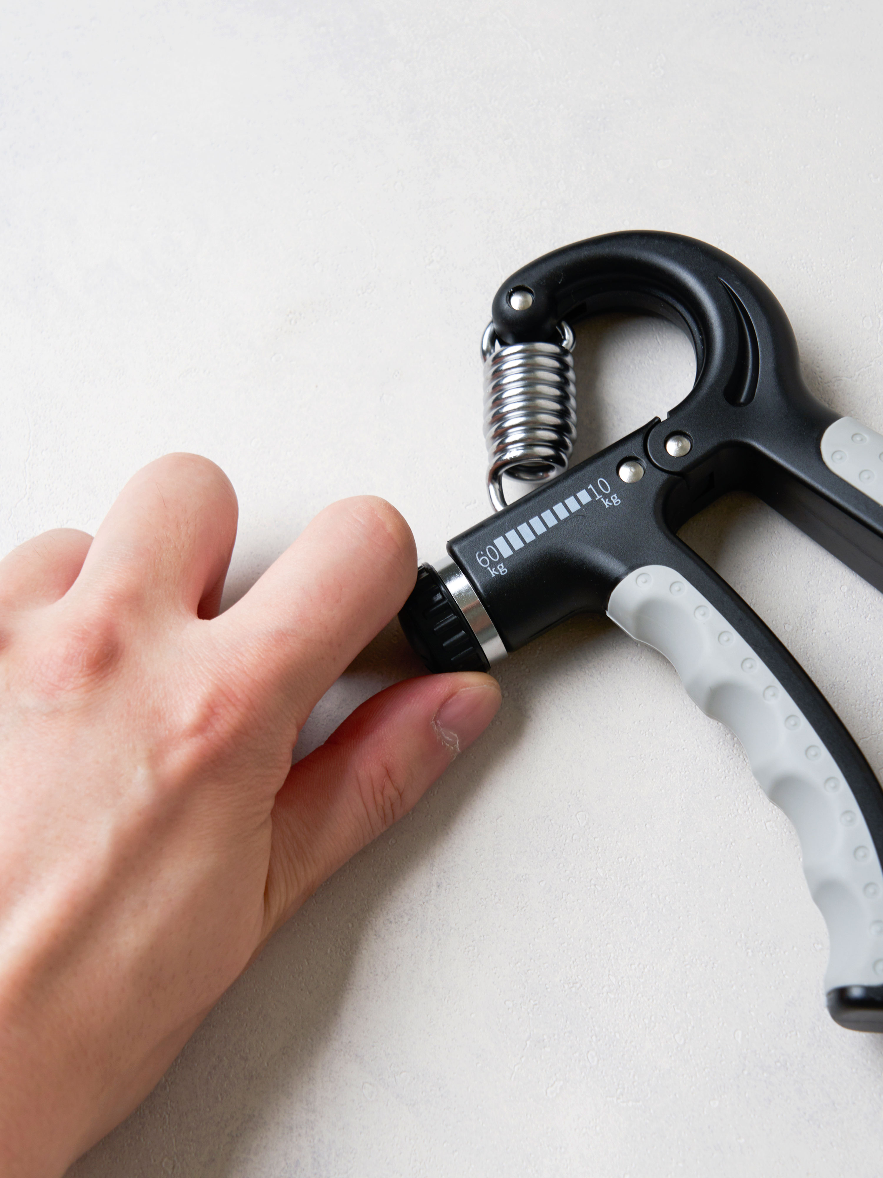 강도 조절 카운터 악력기 10~60 kg