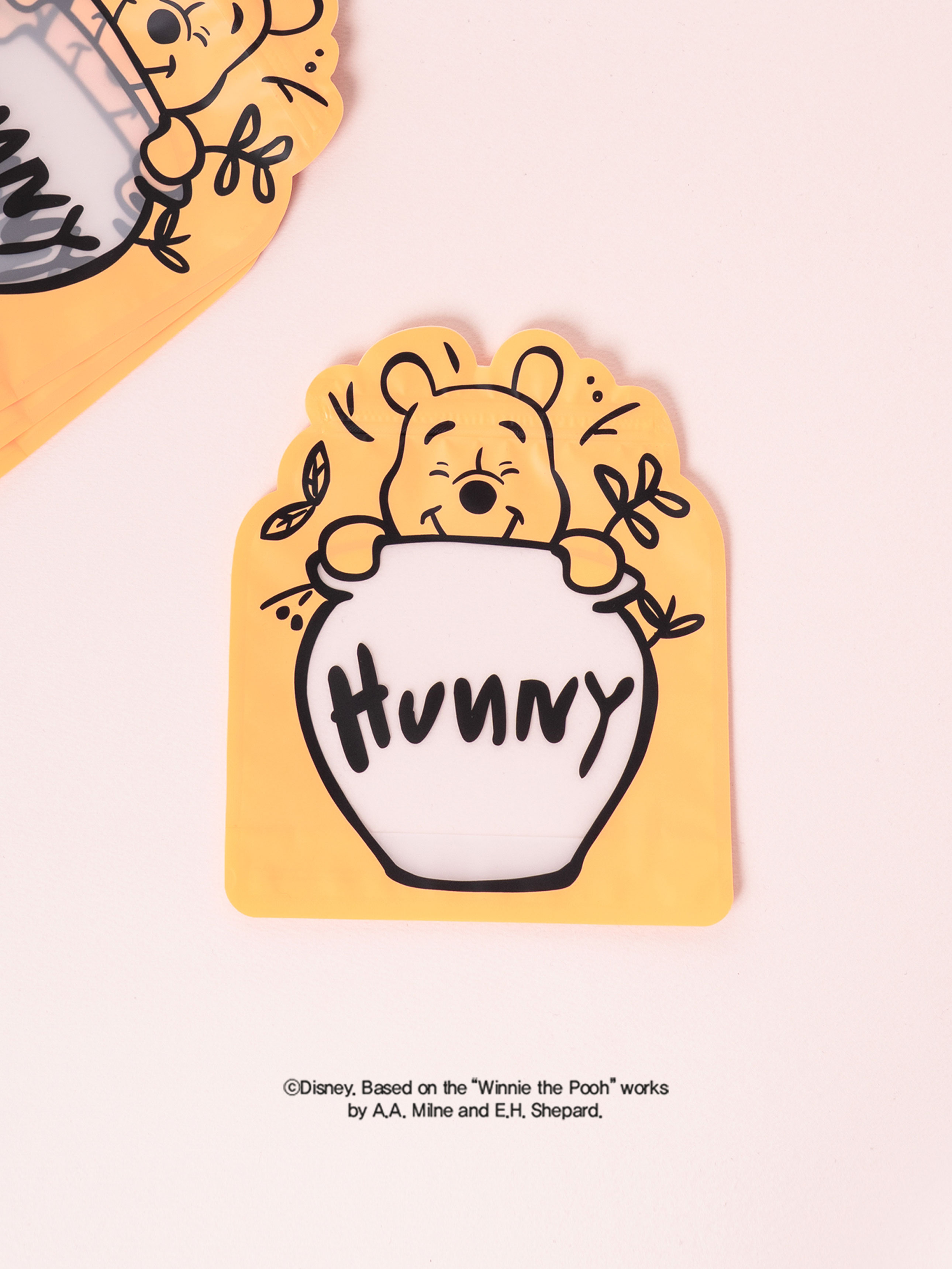 디즈니 위니더푸 다용도 스탠딩 지퍼백 15 X 18 cm 4매입