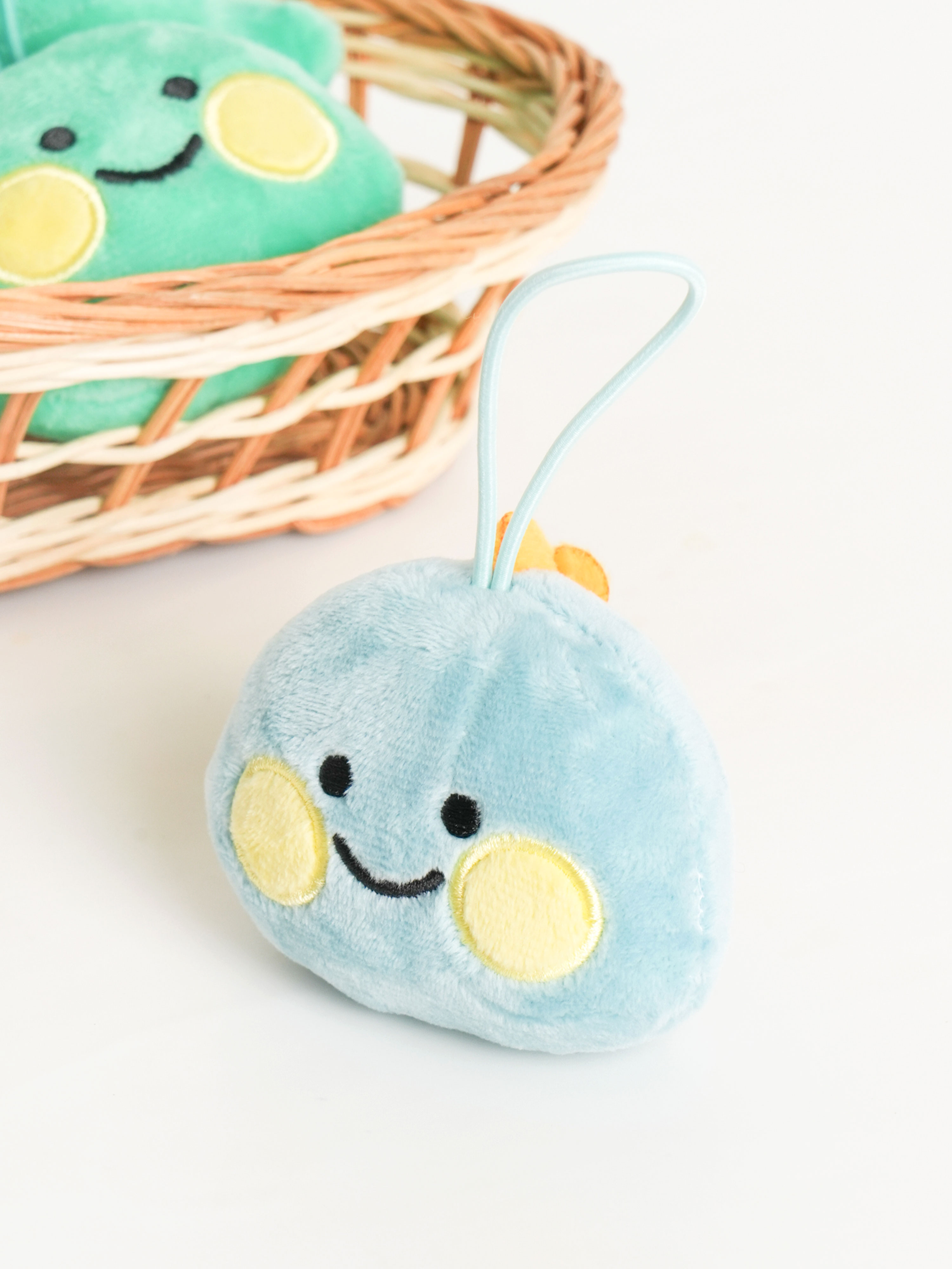 Подвесная игрушка Мордочка динозавра, синяя