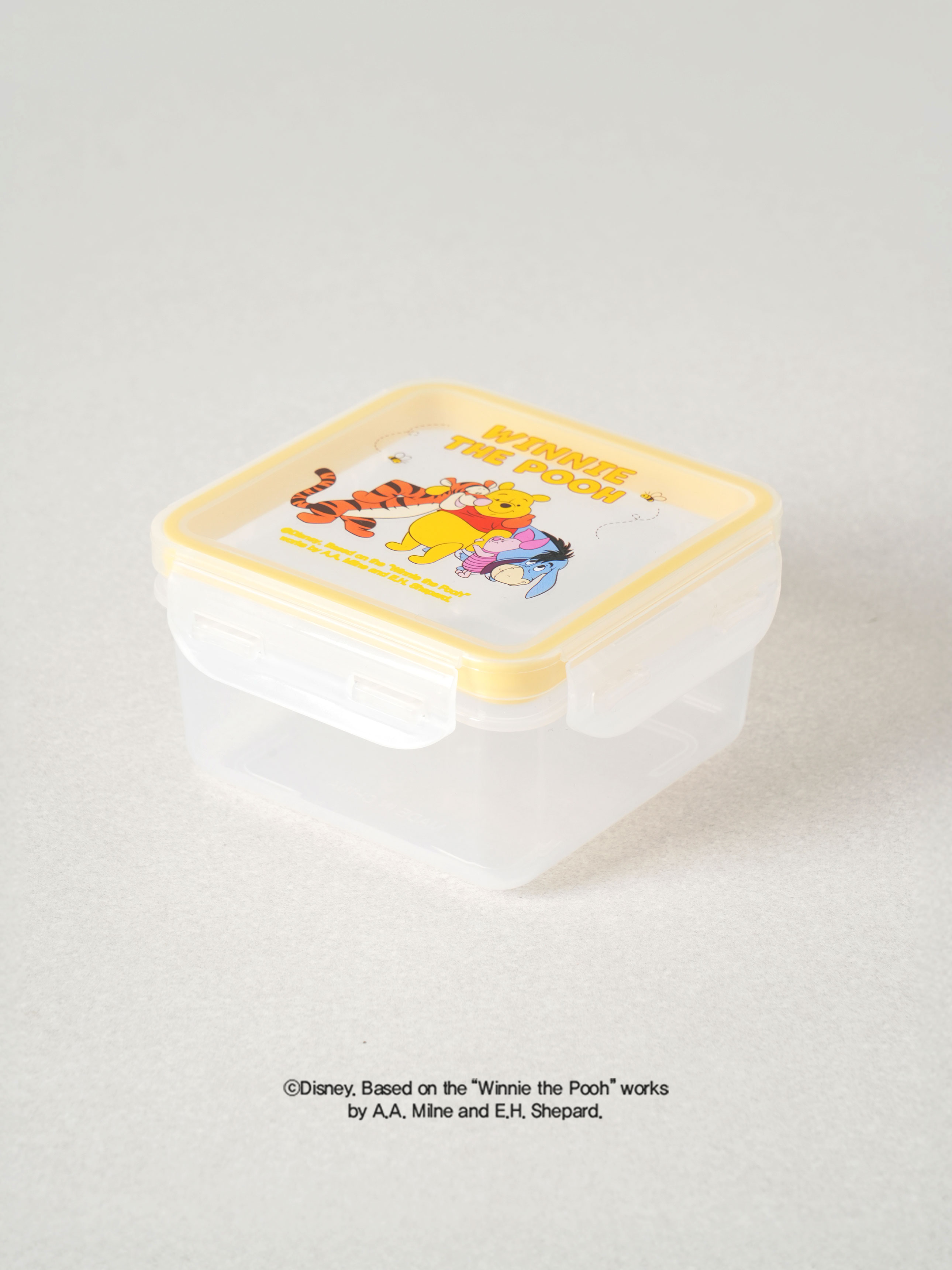 디즈니 위니더푸 사각 결착 찬통 310 ml