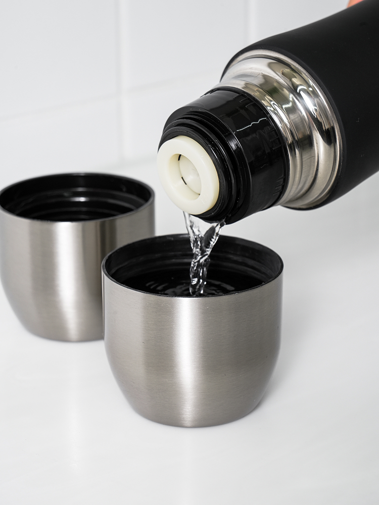 더블 컵 아웃도어 보온병 300 ml