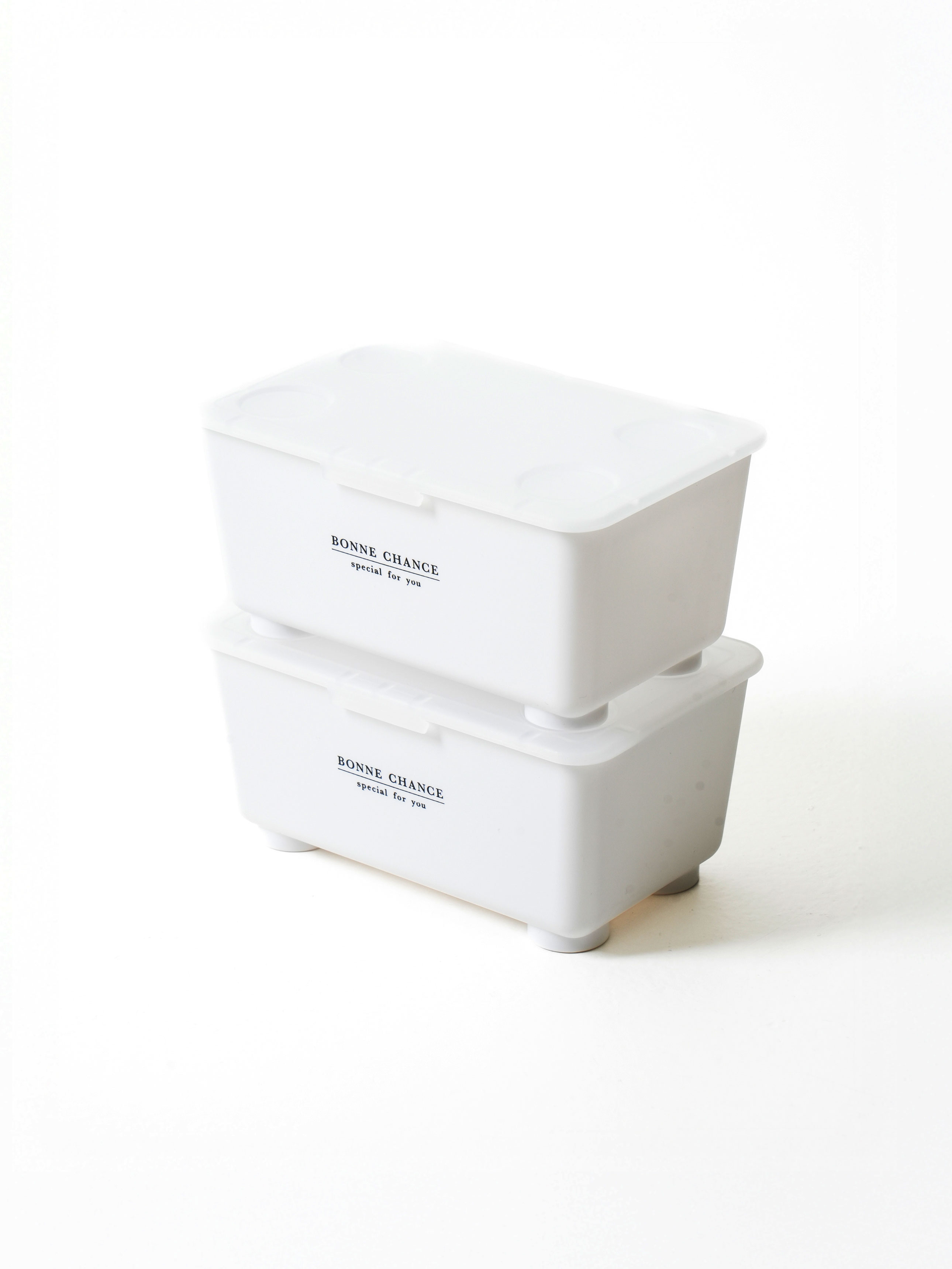 직사각 소품 수납함 16.5 X 10.3 X 7.8 cm 화이트