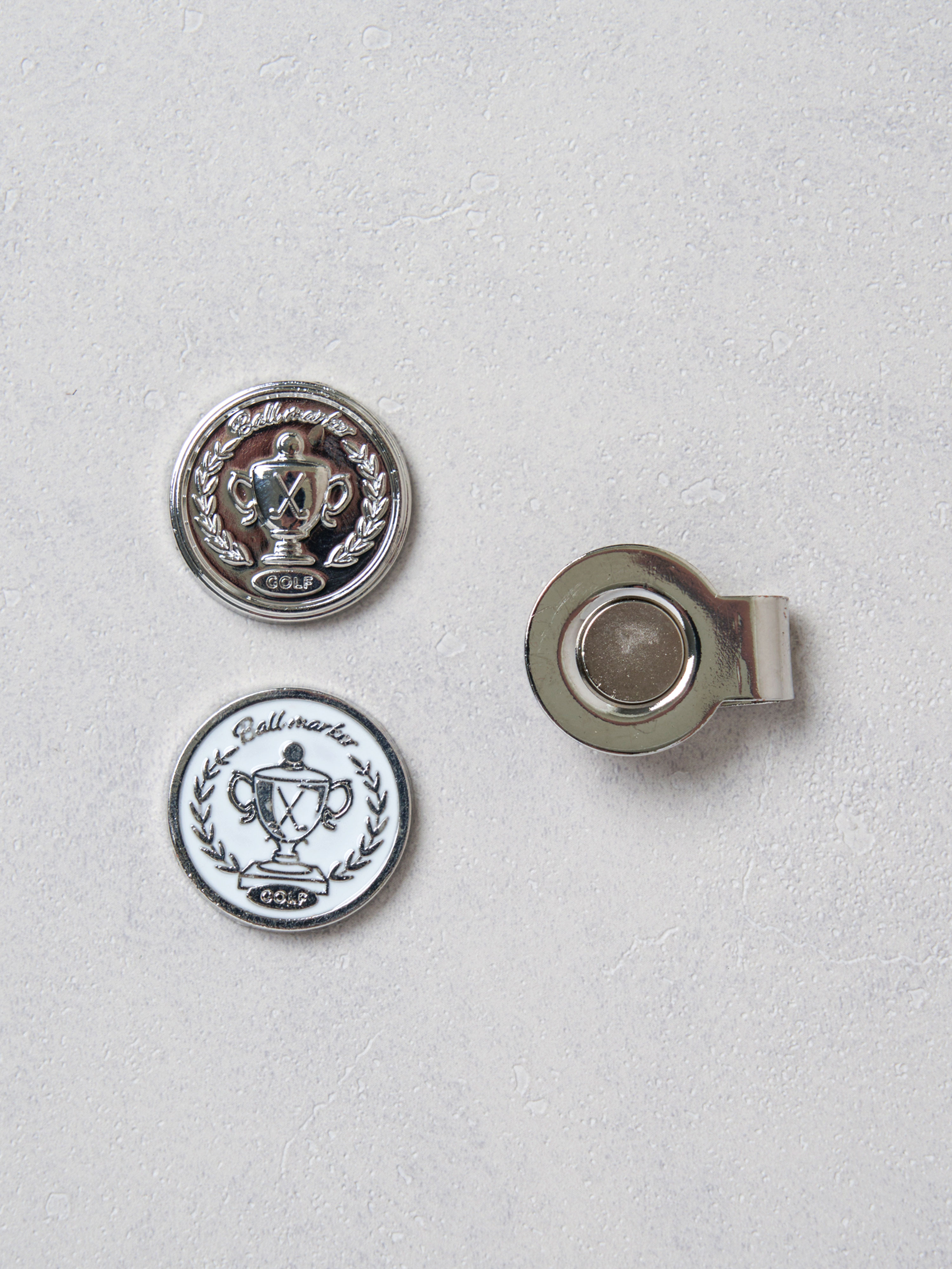 골프 자석 볼 마커 2.5 cm 2개입