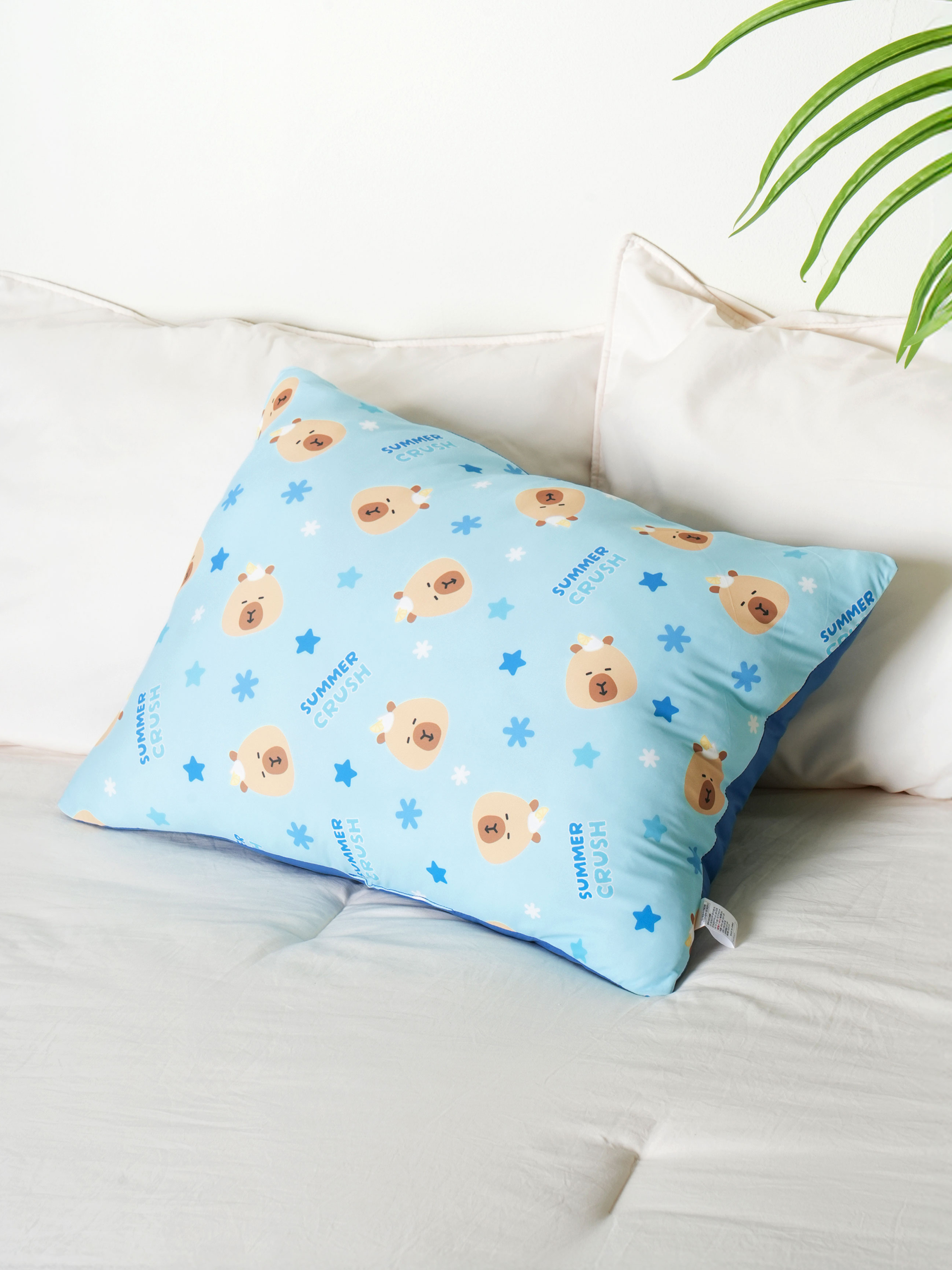 쿨썸머 냉감 사각 베개 60 X 40 cm 카피바라