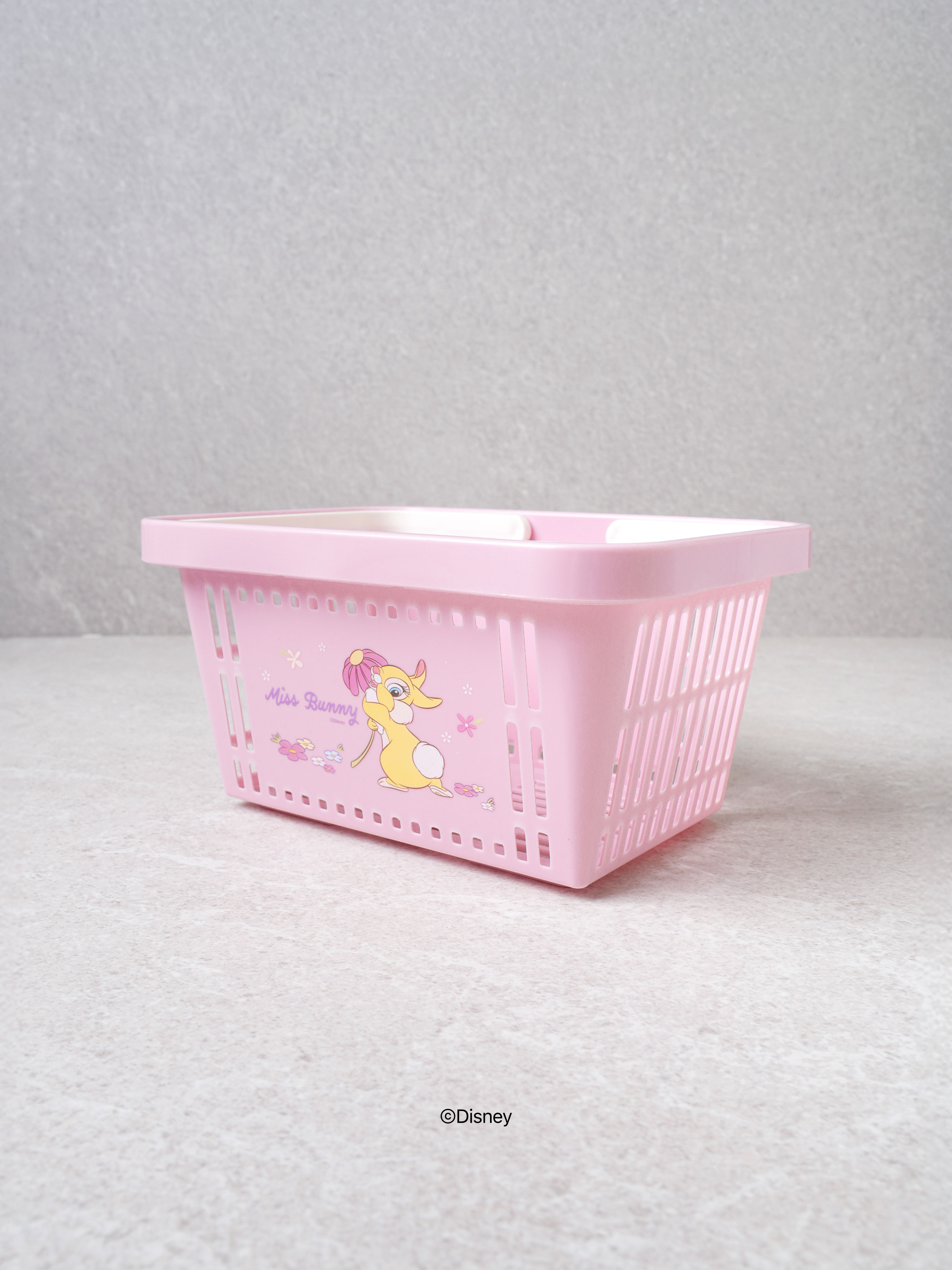 Корзина с ручкой Disney Animals розовая