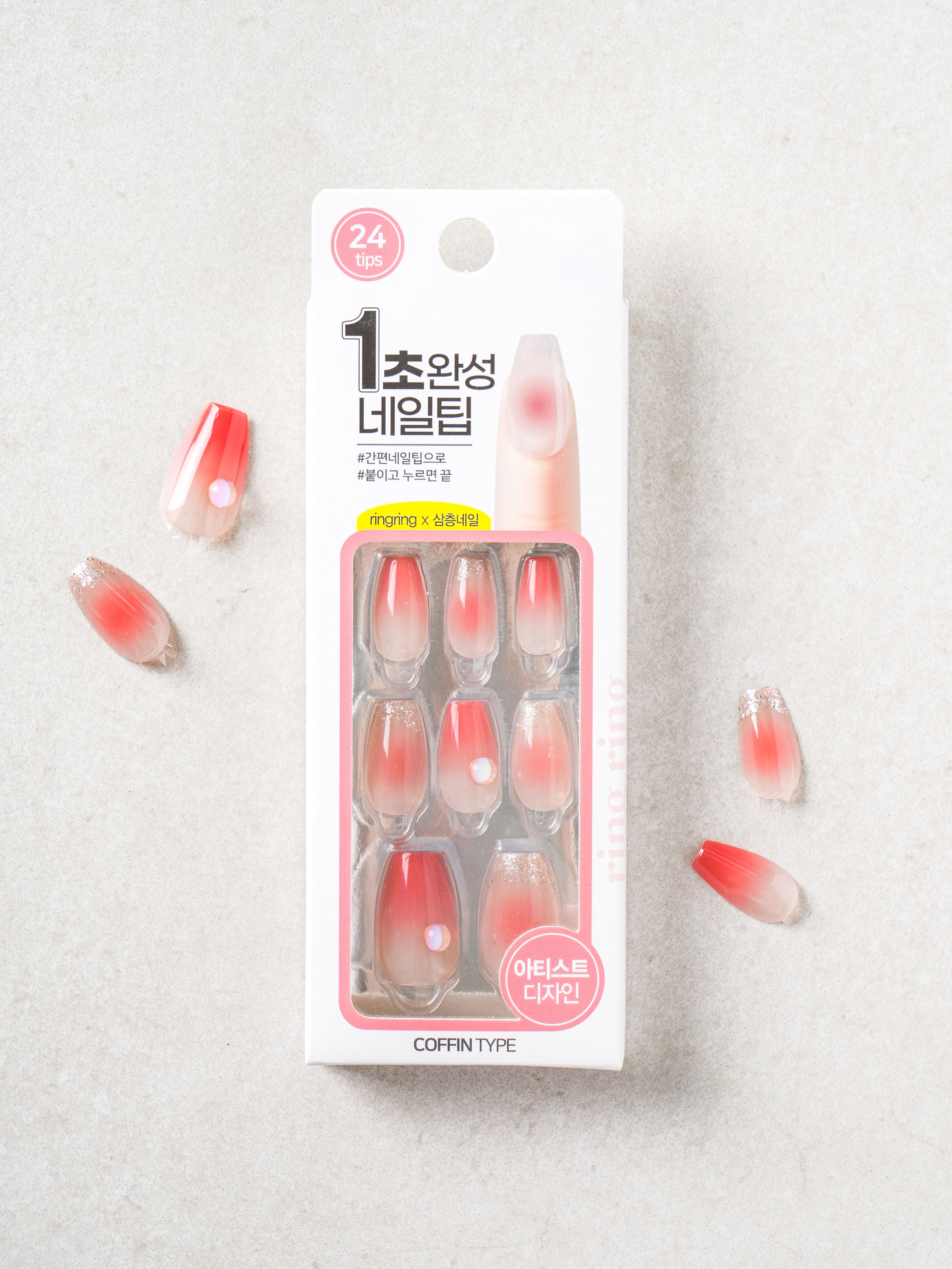 링링 코핀아트 네일 팁 #2
