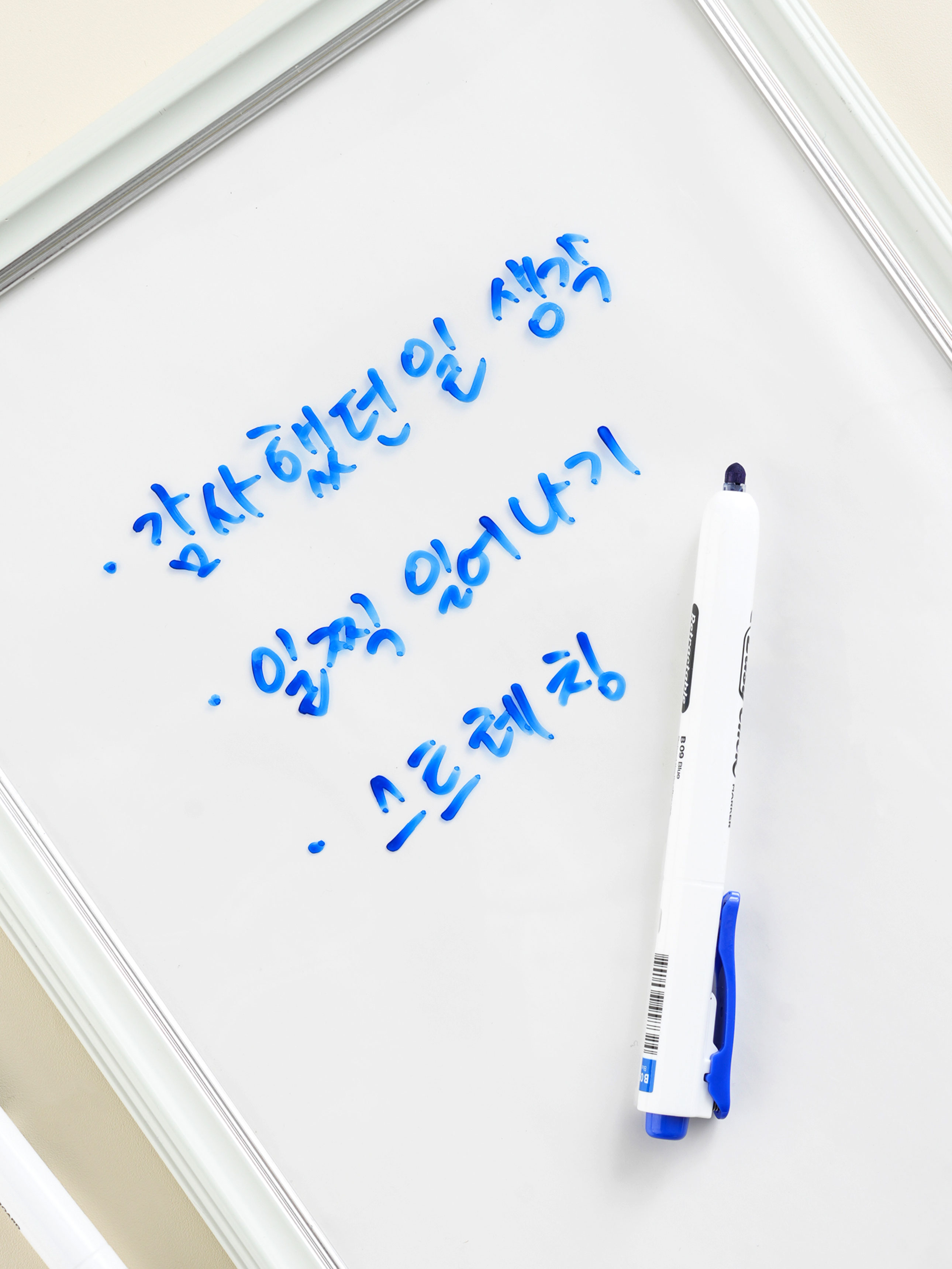 모나미 이지 클릭 보드 마카 블루