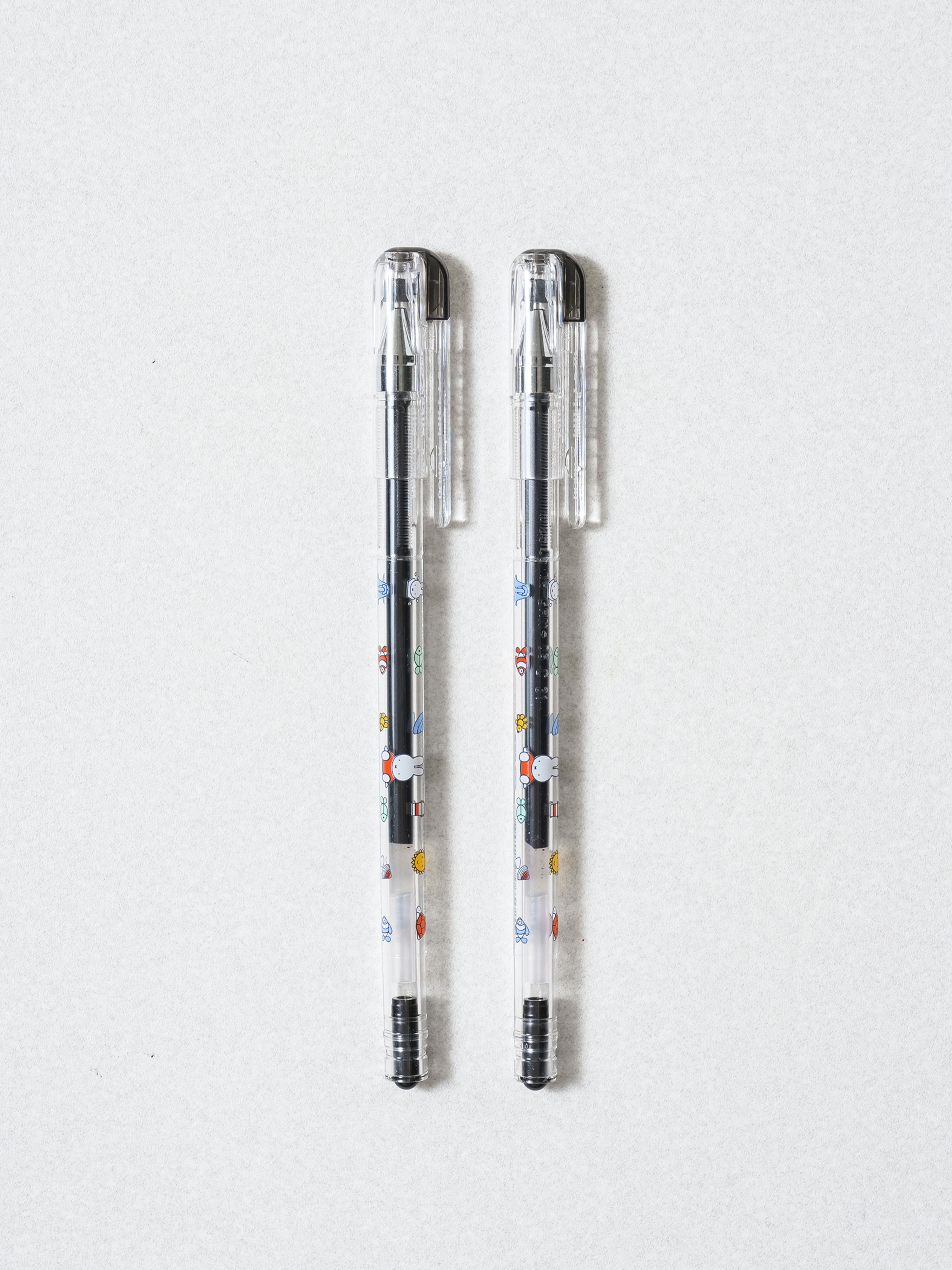 미피 중성 펜 0.5 mm 2개입 검정