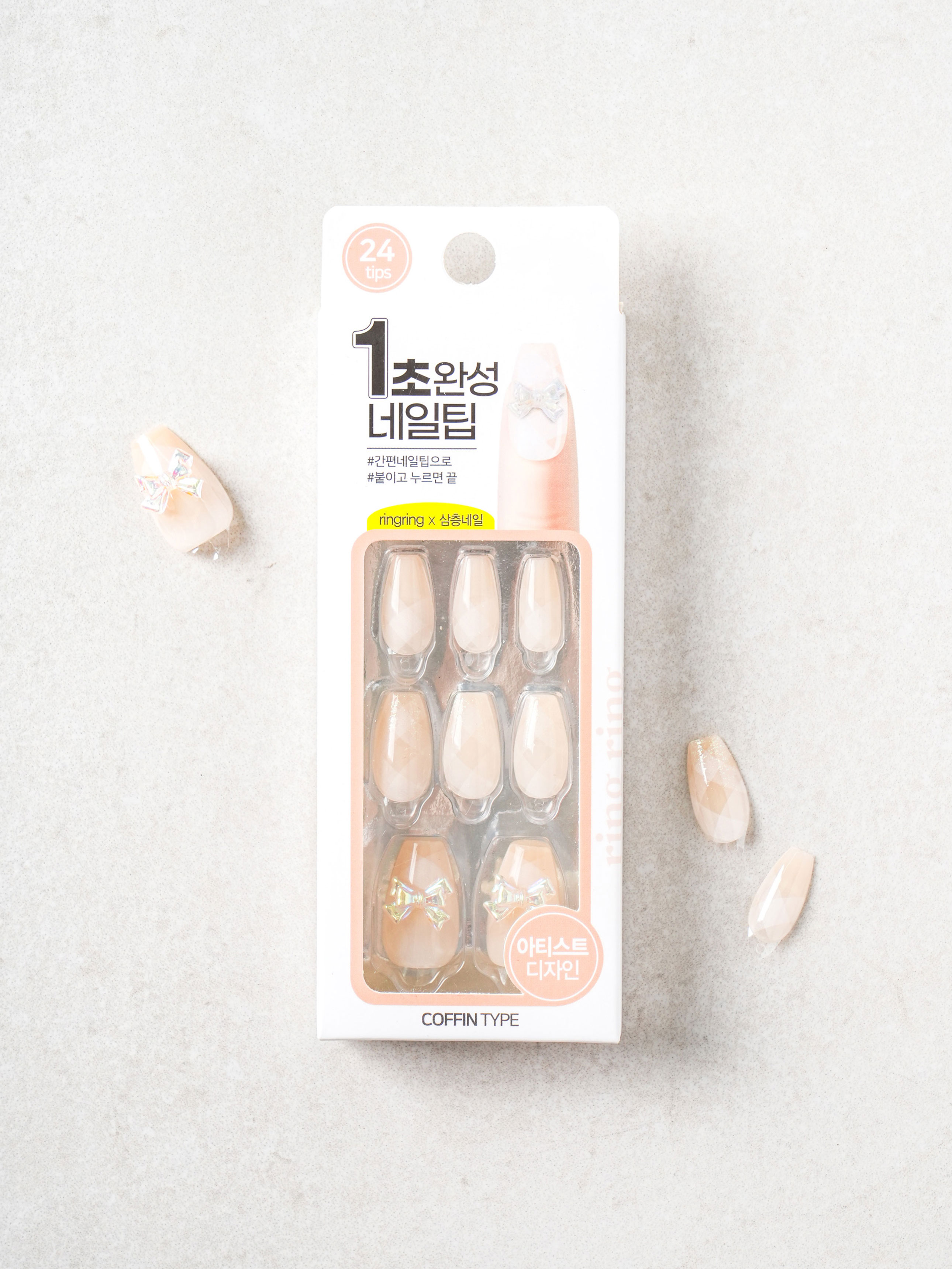 링링 코핀아트 네일 팁 #1