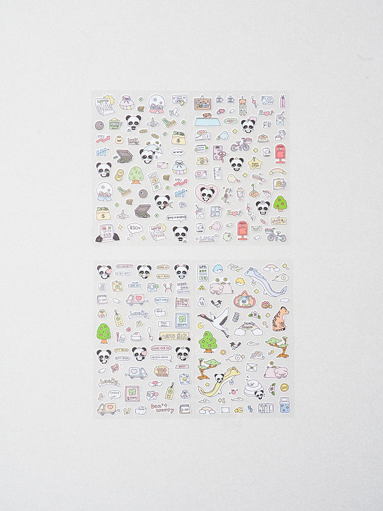 Наклейки Dream Panda 4 шт.