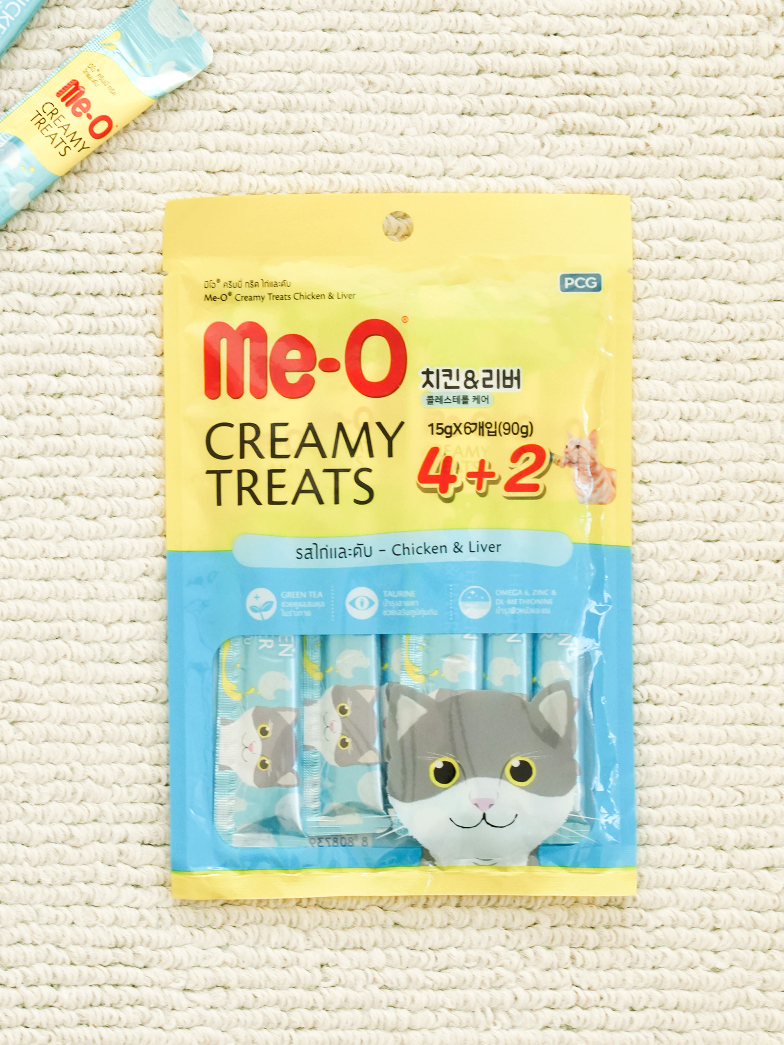 [펫] 미오크리미 15 g X 6개입 치킨＆리버