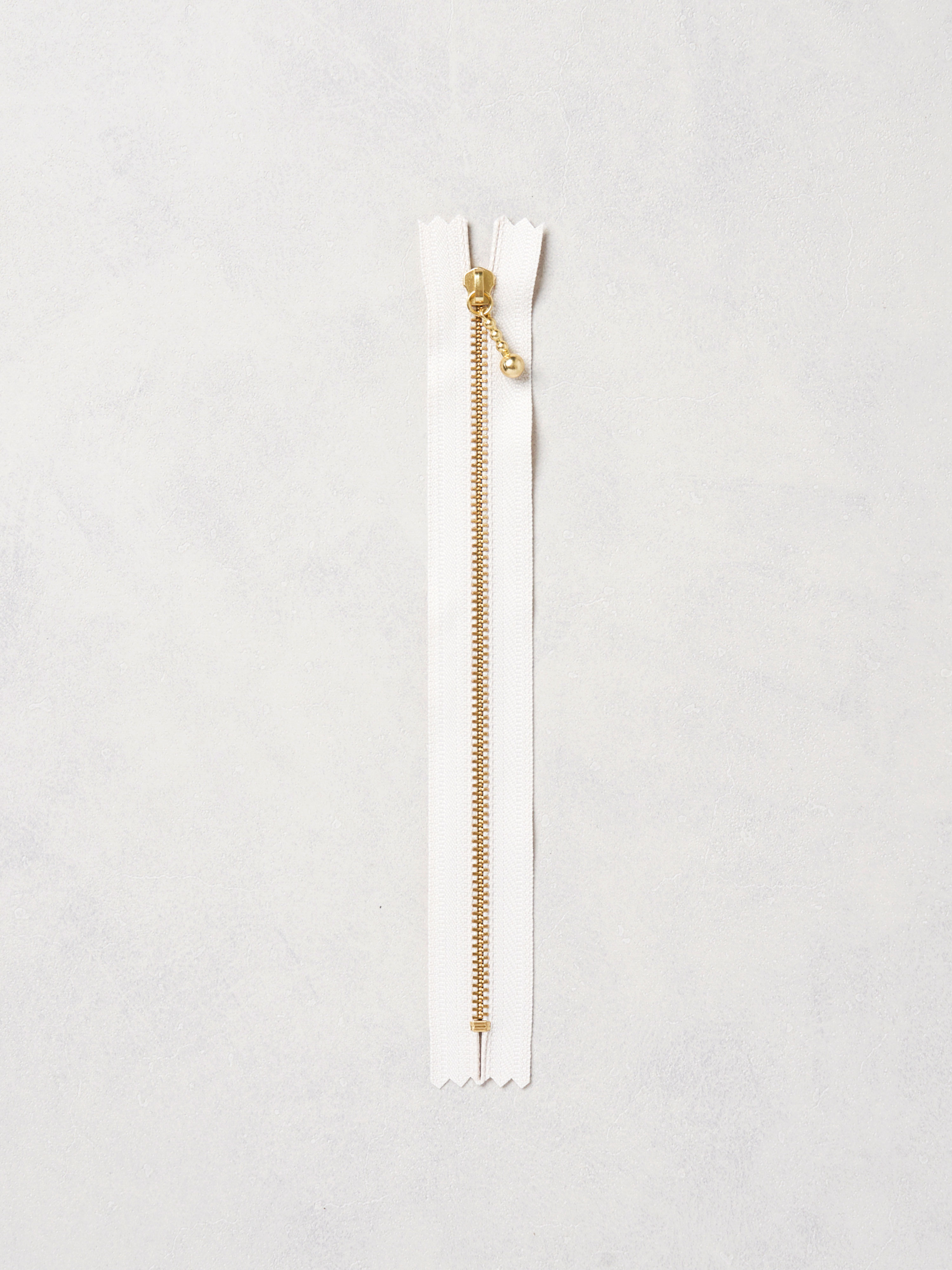 일본제 골드 지퍼 YKK 20 cm 아이보리