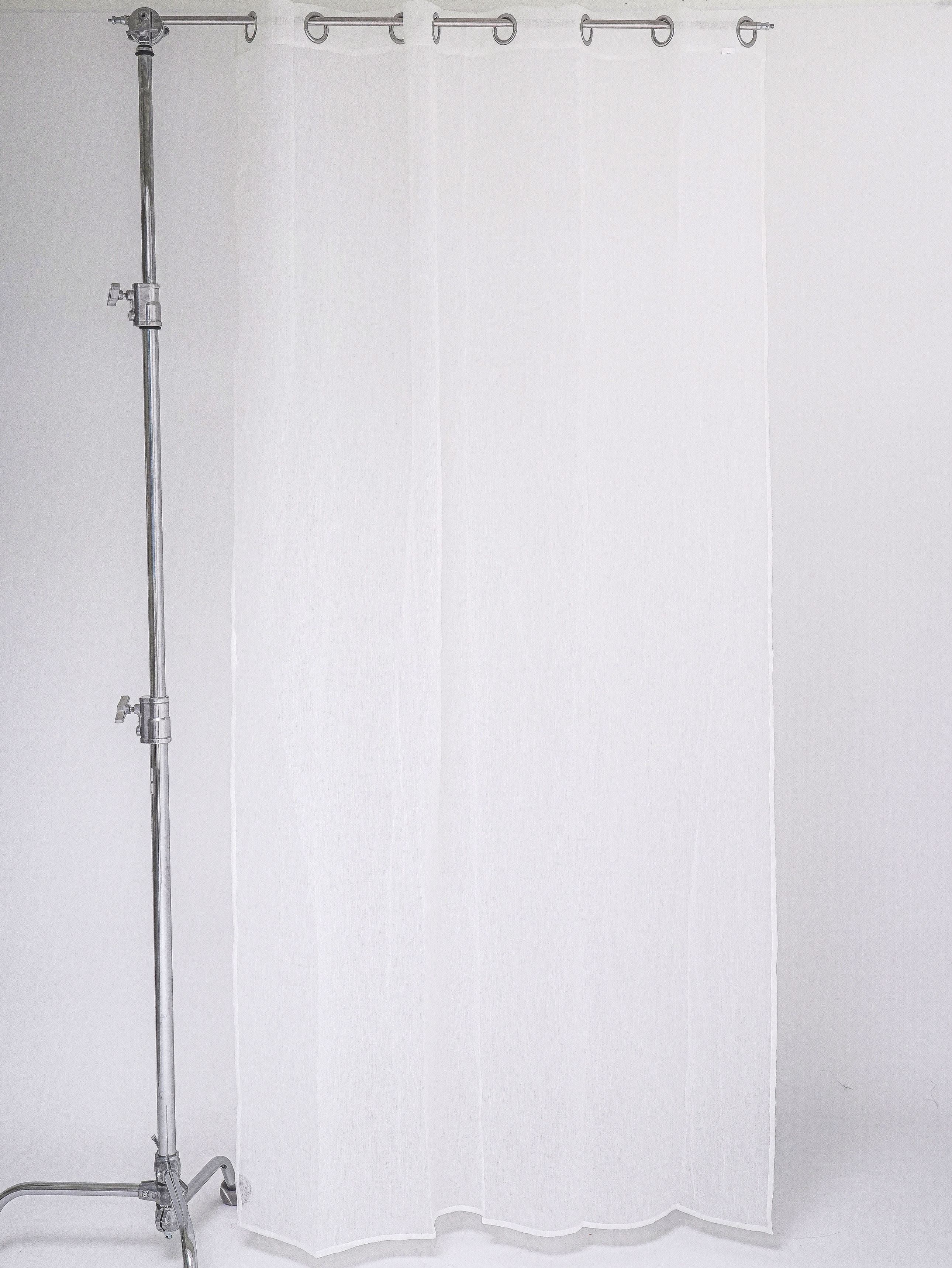 긴 속 커튼 아일렛형 140 X 240 cm 화이트(내추럴)