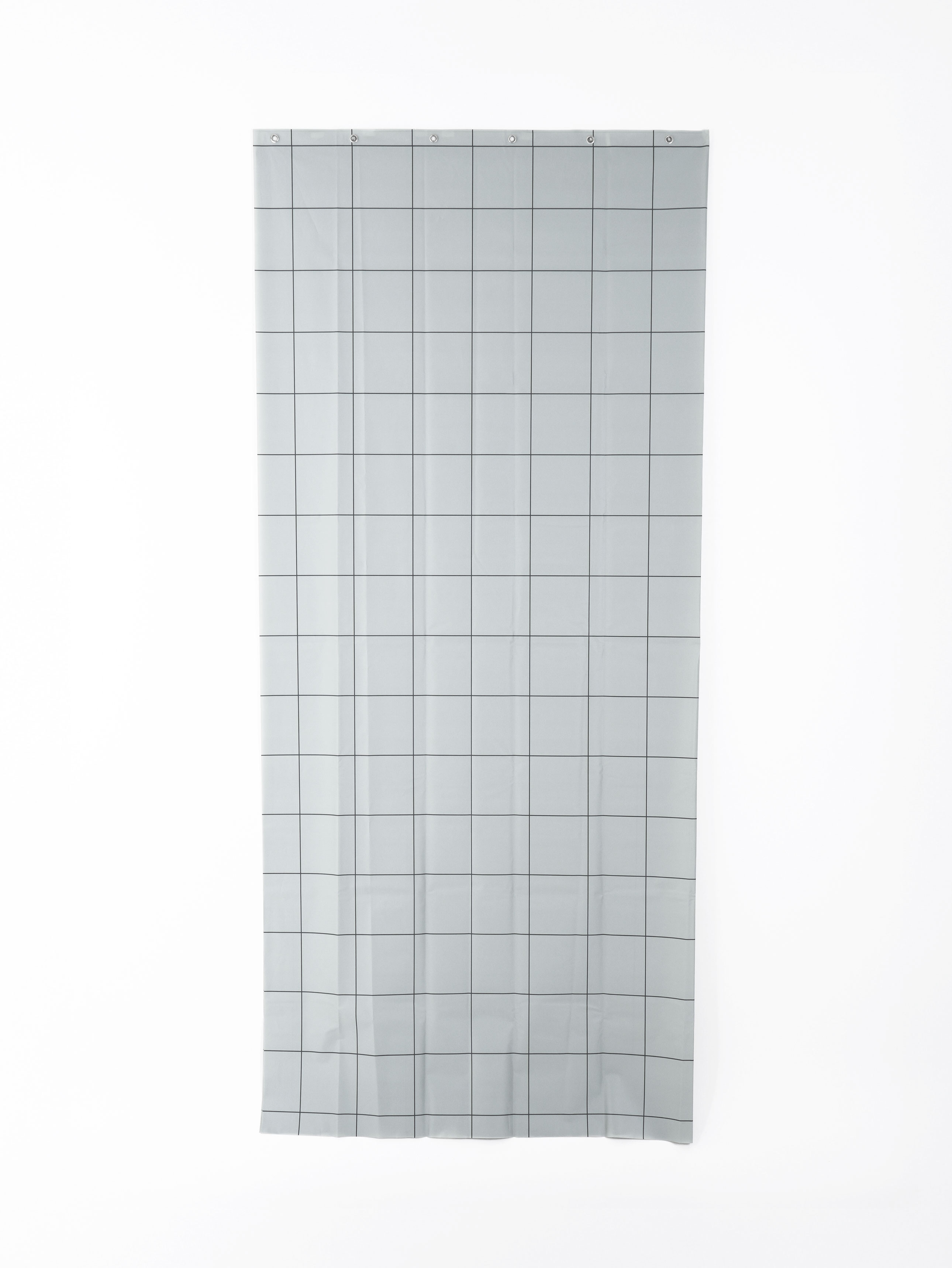 두꺼운 모던 샤워 커튼 180 X 200 cm 그레이