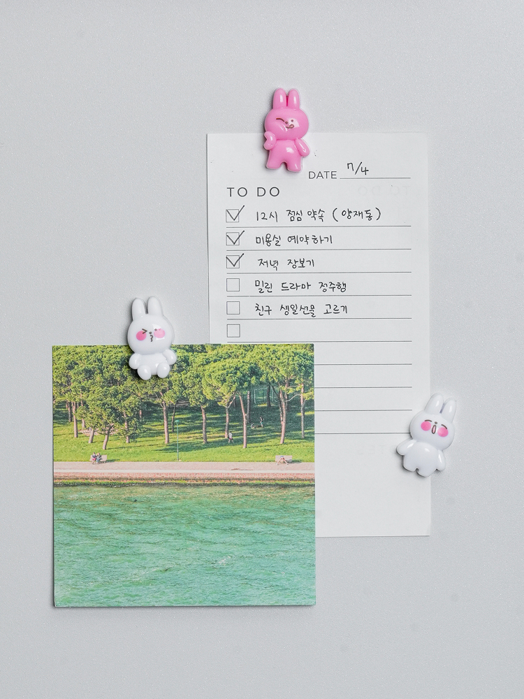 캐릭터 자석 3개입
