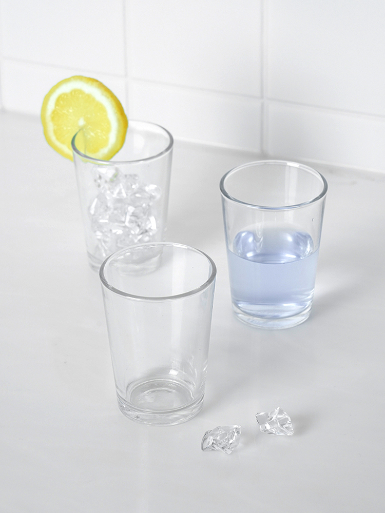 미니 유리컵 140 ml 3개 세트