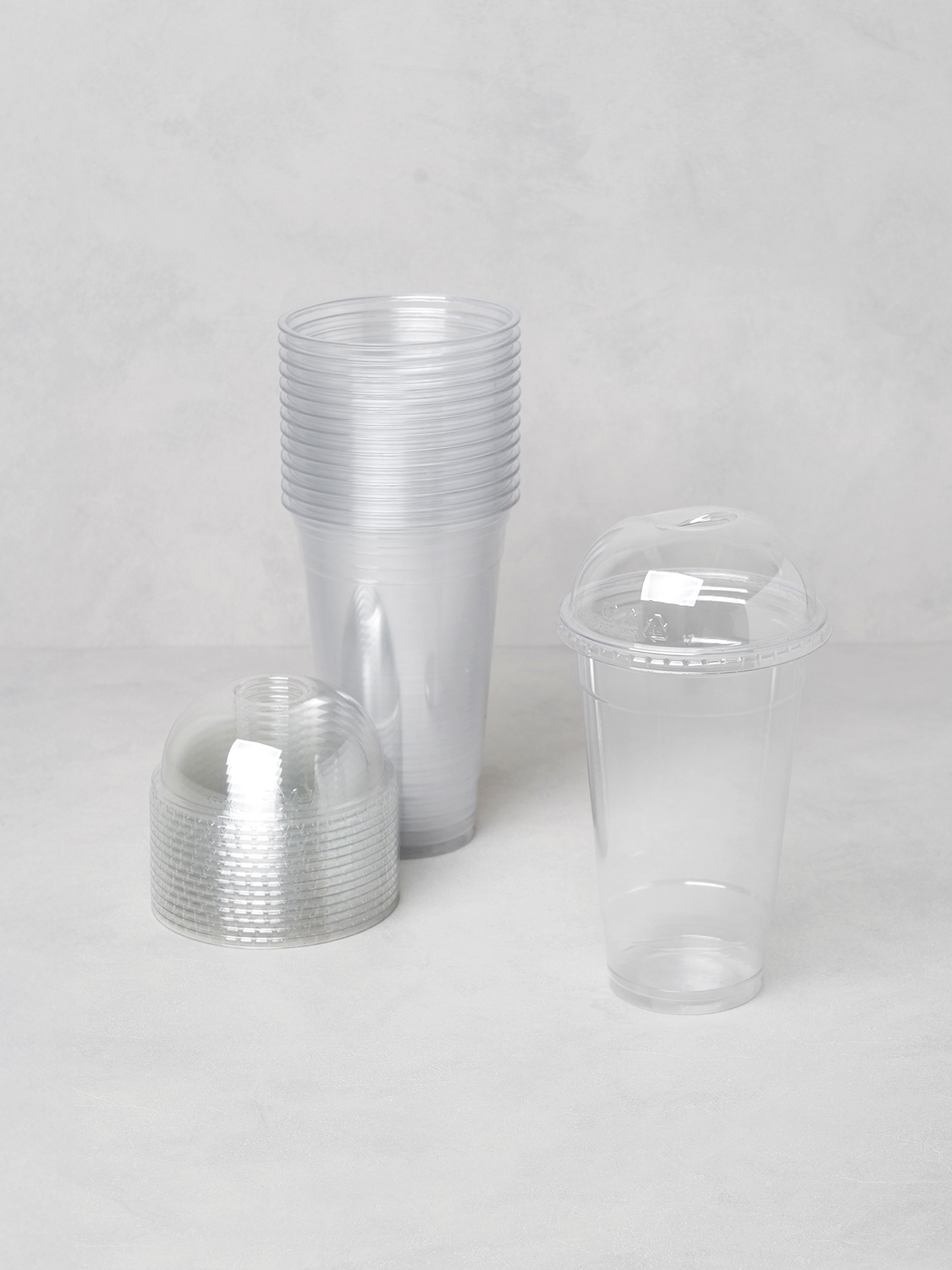 테이크아웃 컵＆뚜껑 640 ml 14개입