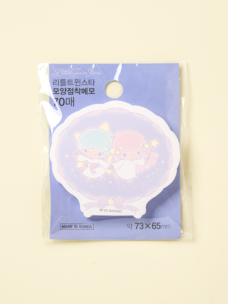 Фигурные стикеры Little Twin Stars, 70 л., синие