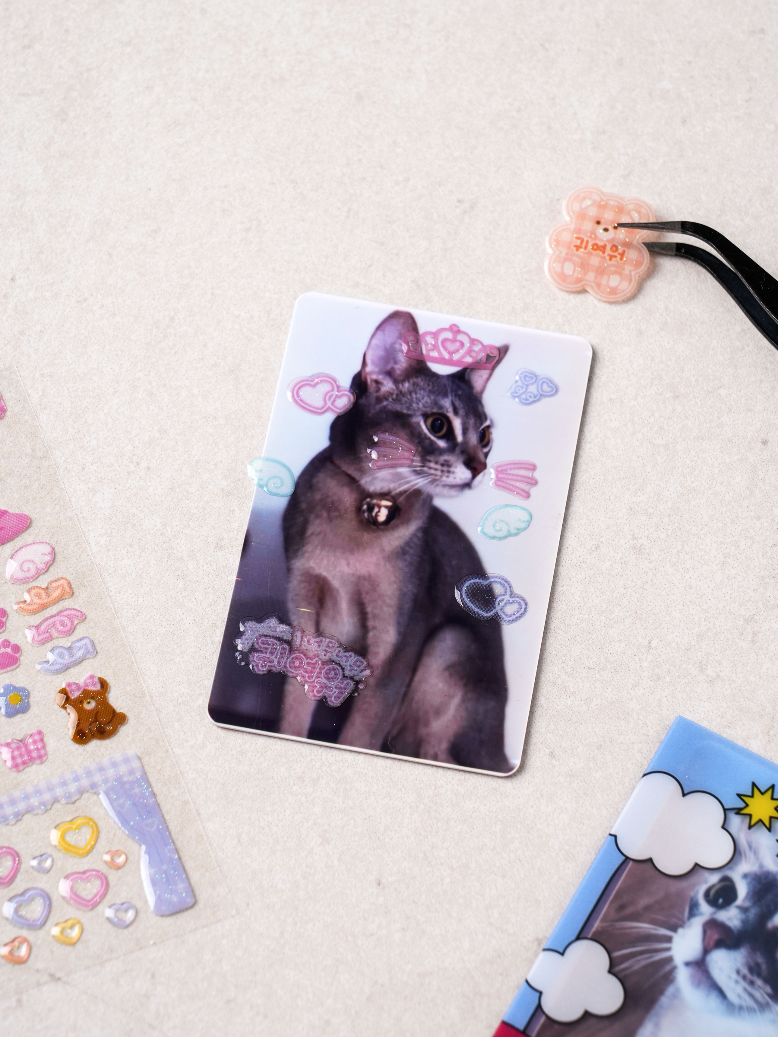 Декоративные стикеры Purikura 2 шт.