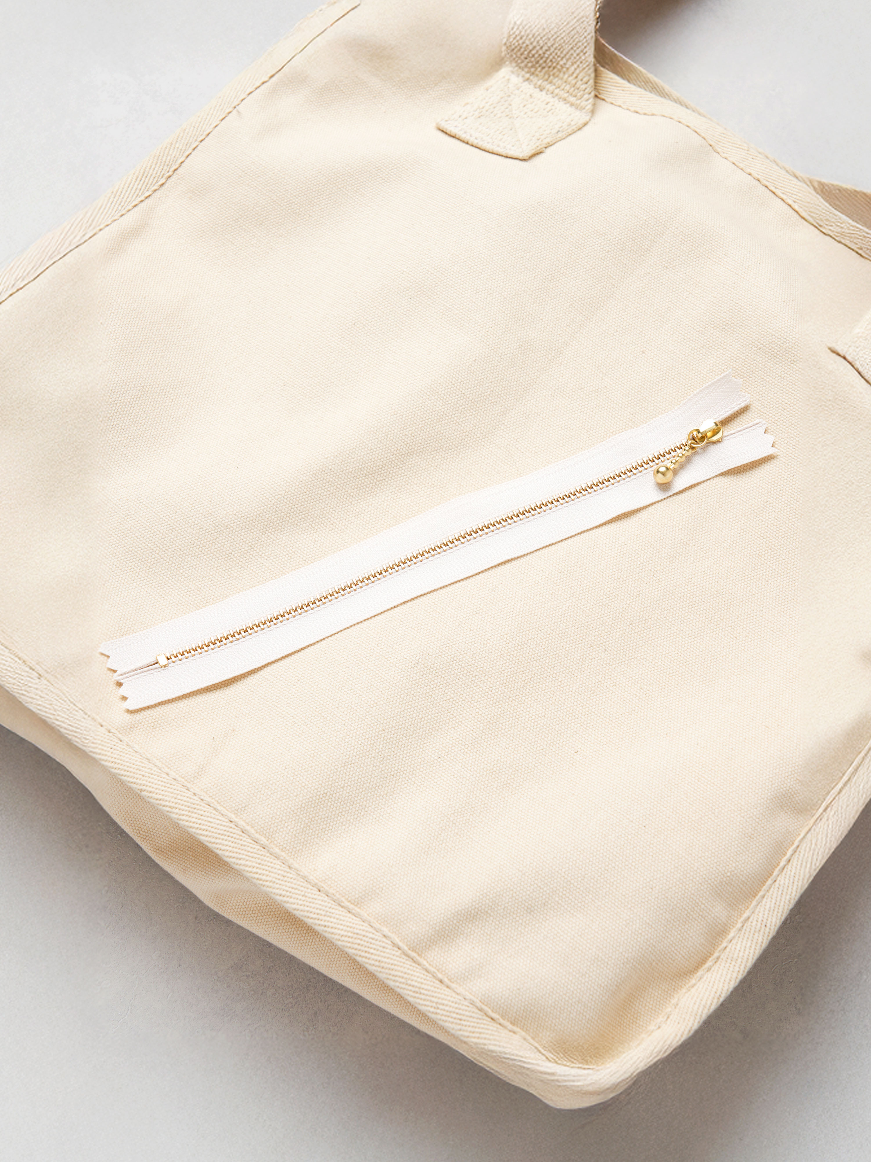 일본제 골드 지퍼 YKK 20 cm 아이보리
