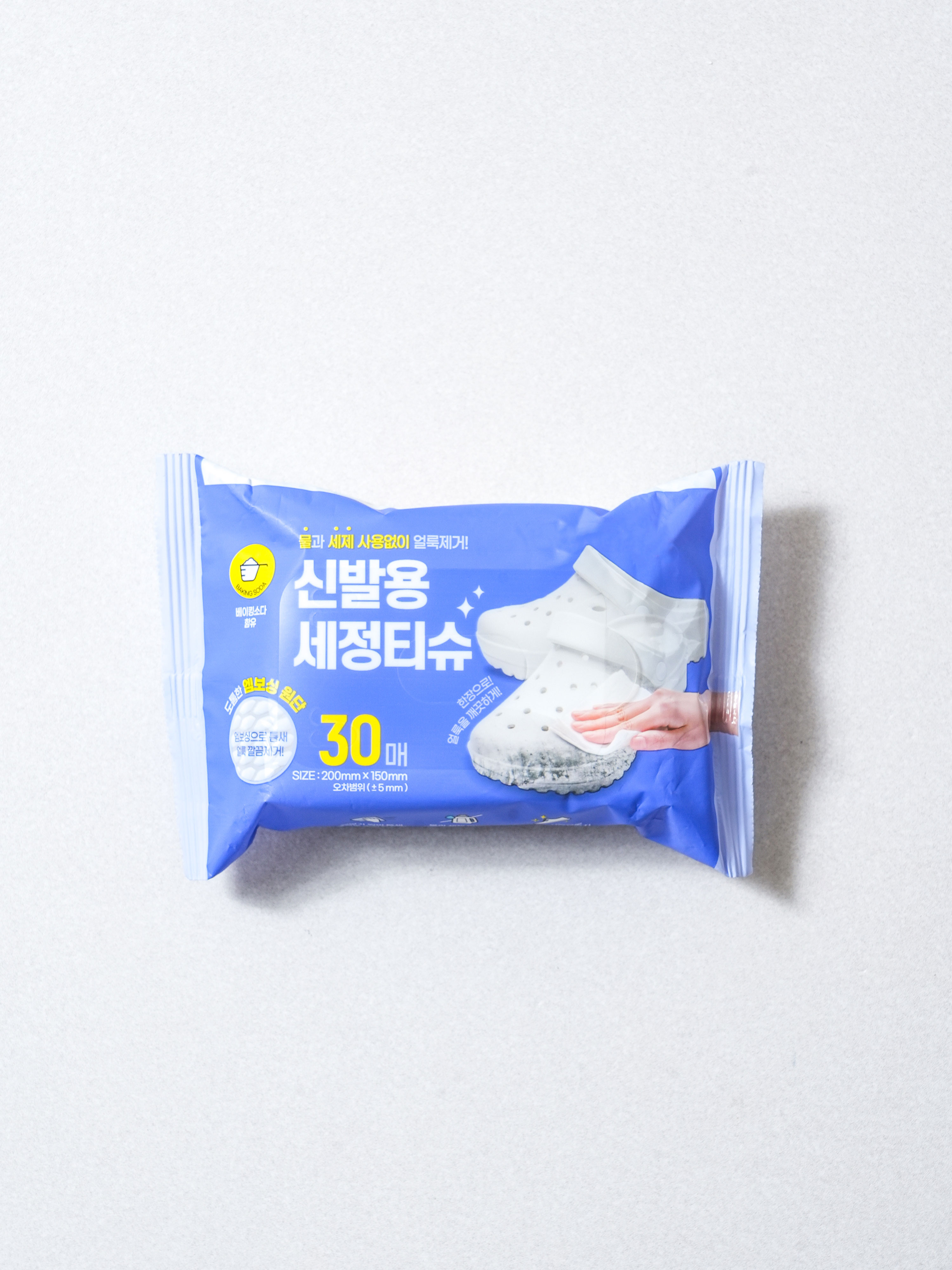 신발 세정 티슈 15 X 20 cm 30매입