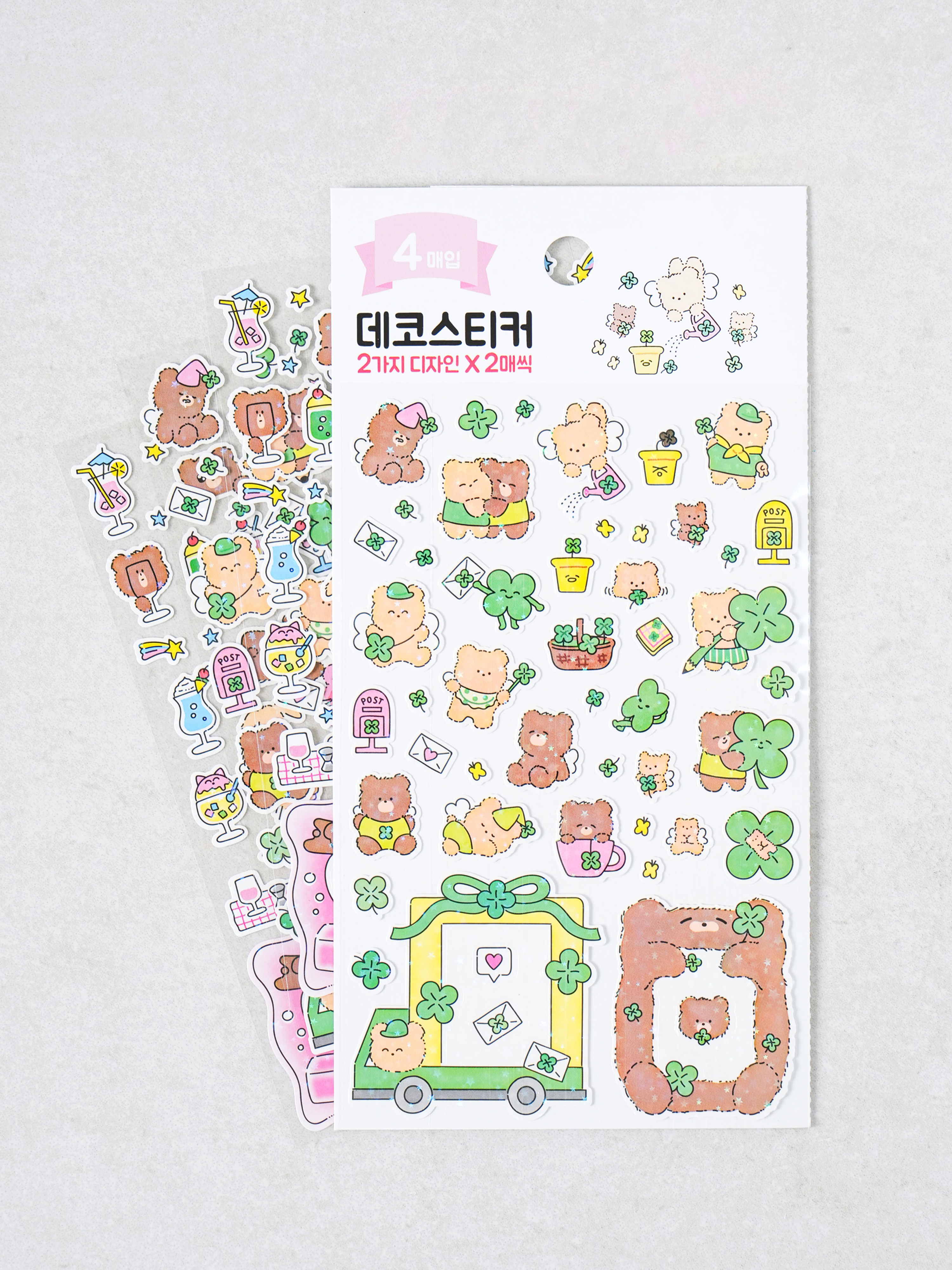반짝 요정 스티커 4매입