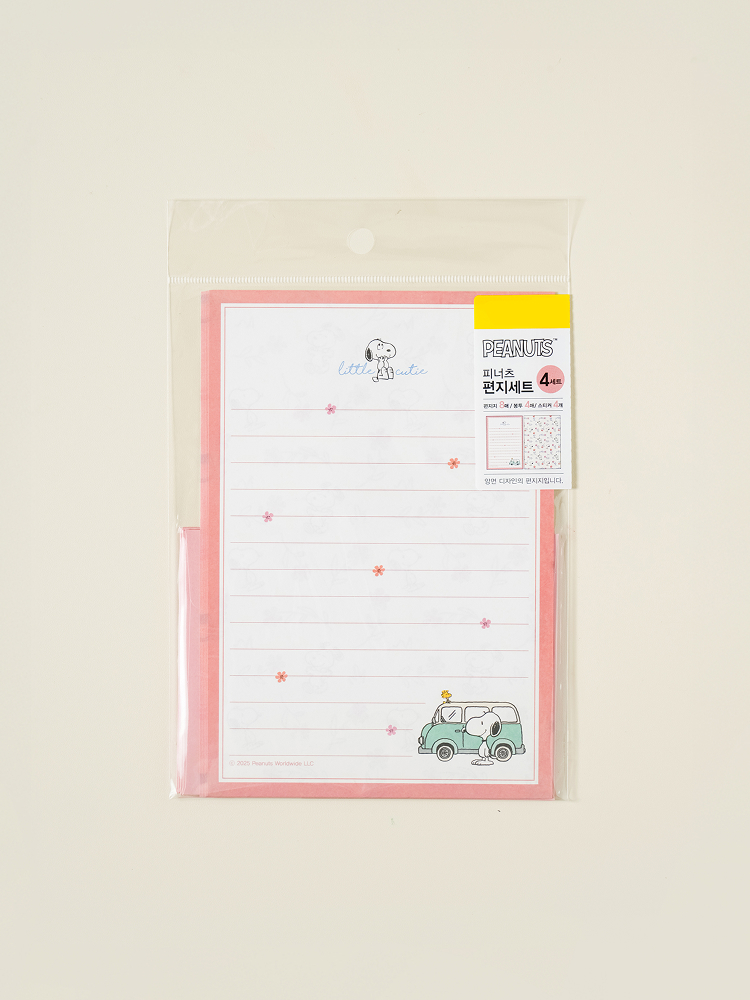 Набор писем Peanuts Vintage Snoopy 4 шт.