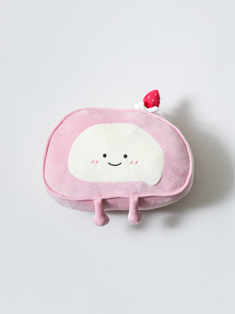 디저트 롤케이크 딸기