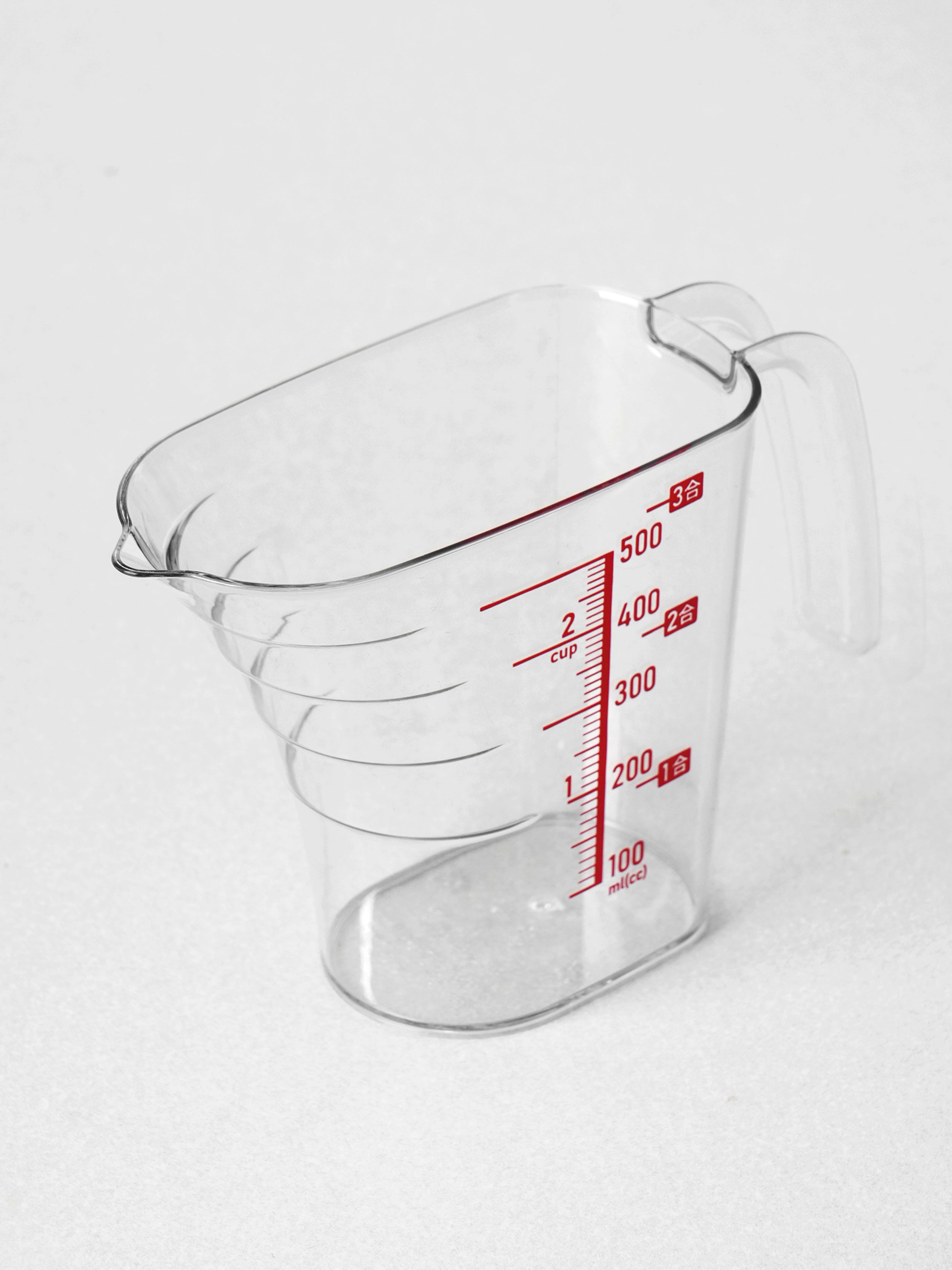 일본제 계단형 계량컵 500 ml